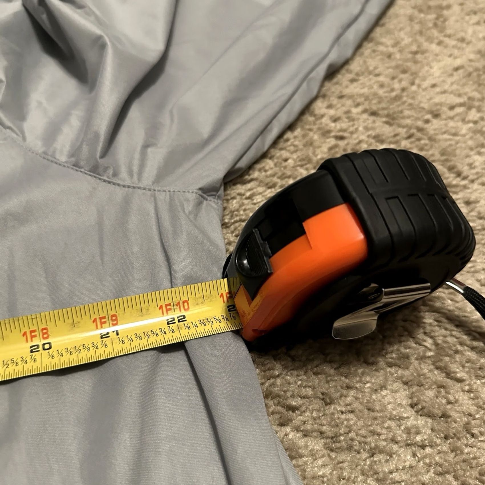 Nike Nike Shield Jacket Womens Large Gray Hooded Full Zip Running Windbreaker Size L / US 10 / IT 46 - 6 Thumbnail