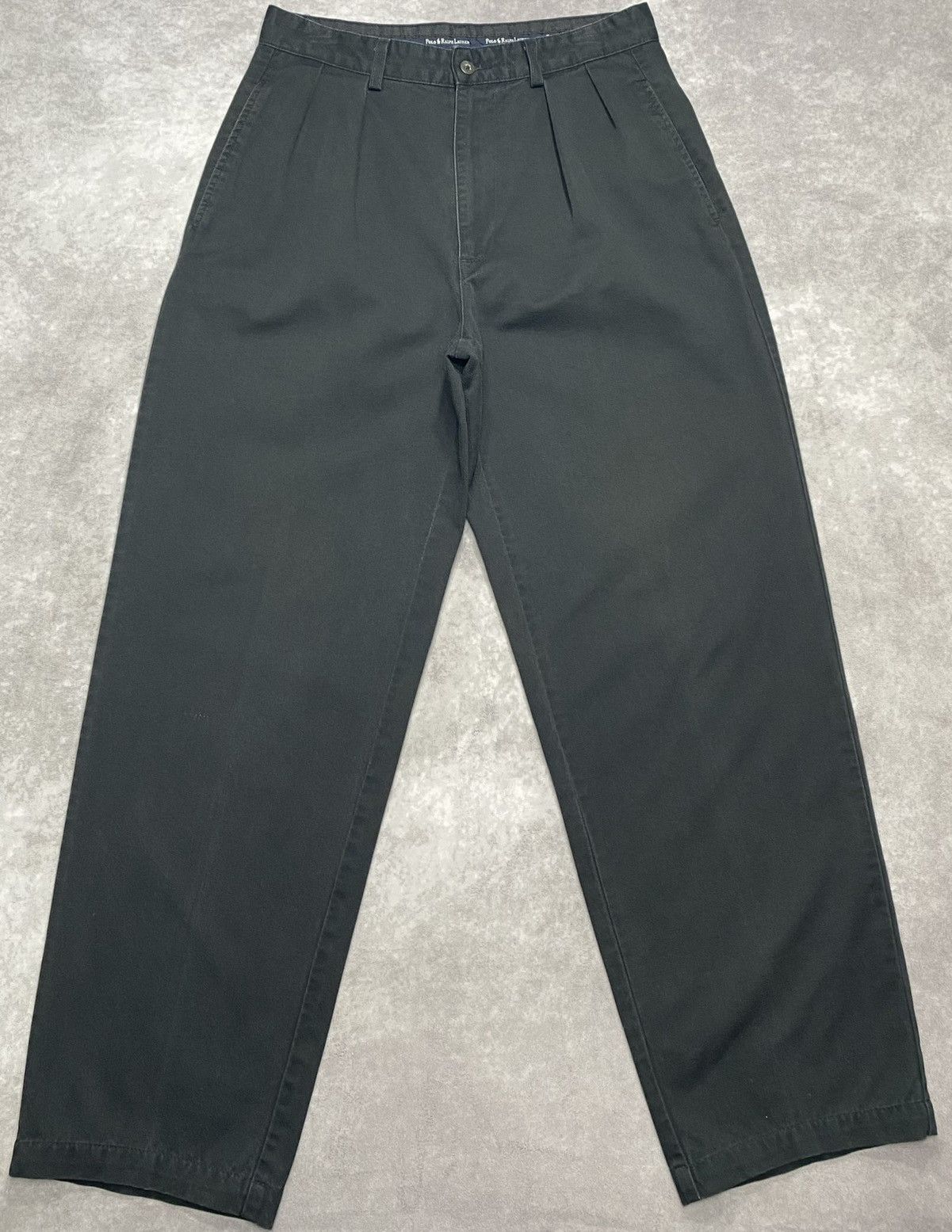 Polo Ralph Lauren 90’s Vintage Polo Ralph Lauren Navy Chino Pants Size US 30 / EU 46 - 2 Thumbnail