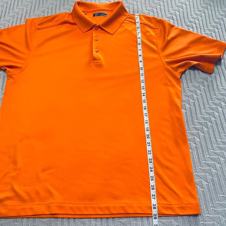 Callaway Callaway orange polo Size US XL / EU 56 / 4 - 6 Thumbnail