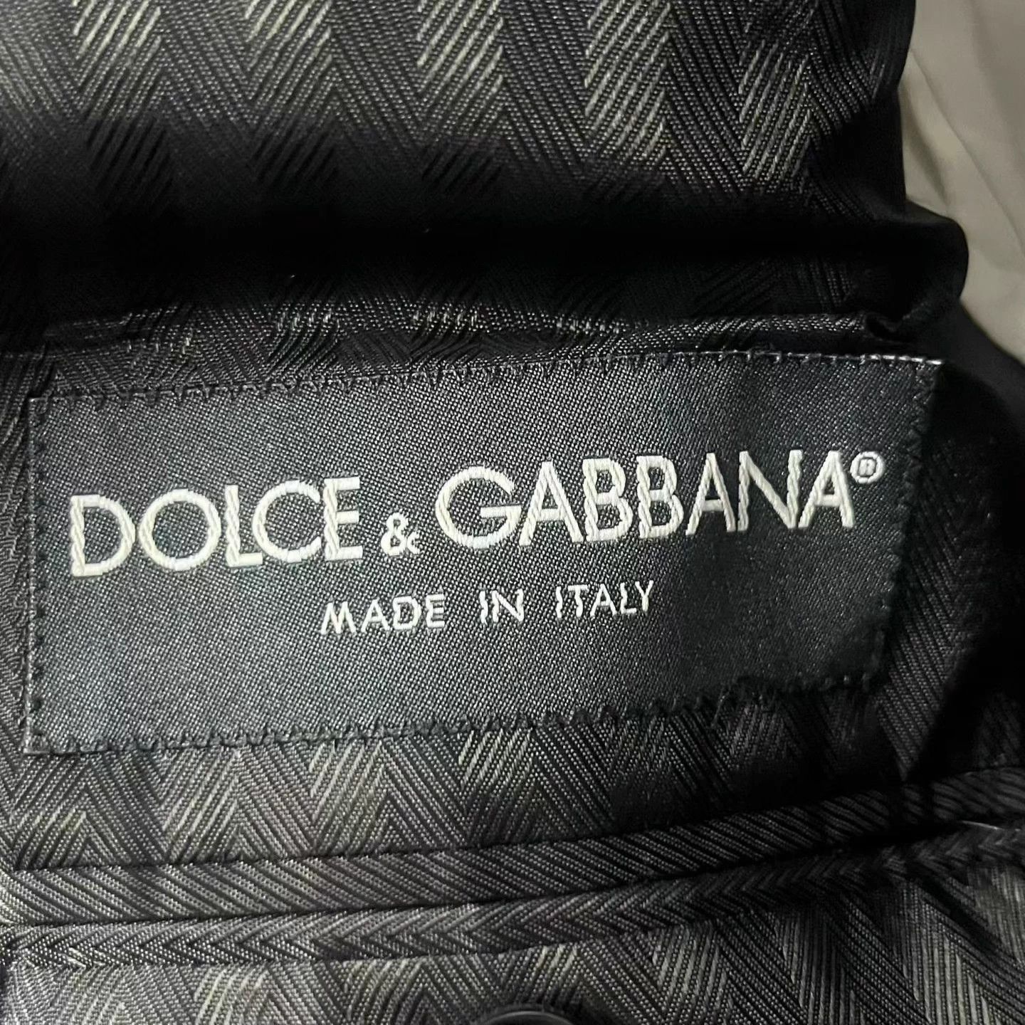 Dolce & Gabbana dolce&gabbana gray black blazer size 52 Size US L / EU 52-54 / 3 - 3 Thumbnail