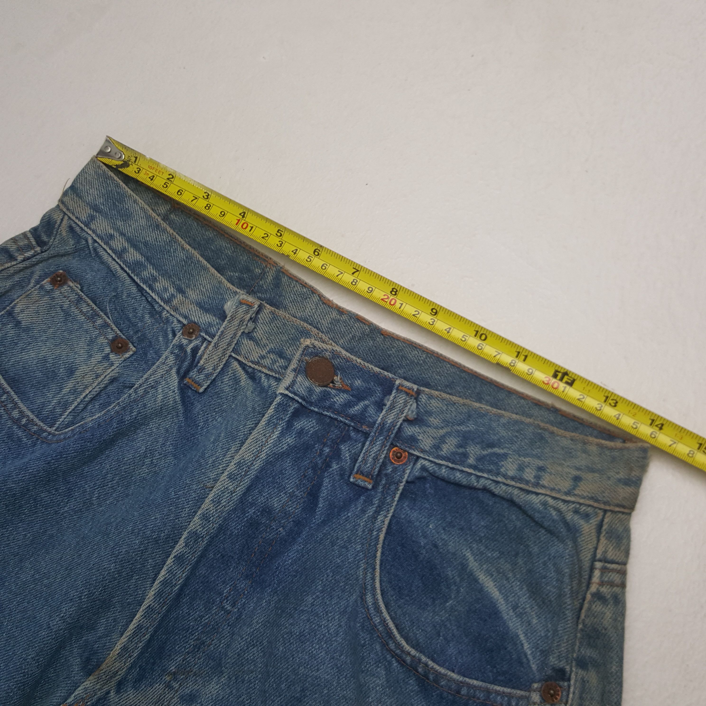 Vintage Vintage H.landers Designer Art Style Rare Denim Jeans RR18 Size US 28 / EU 44 - 9 Thumbnail