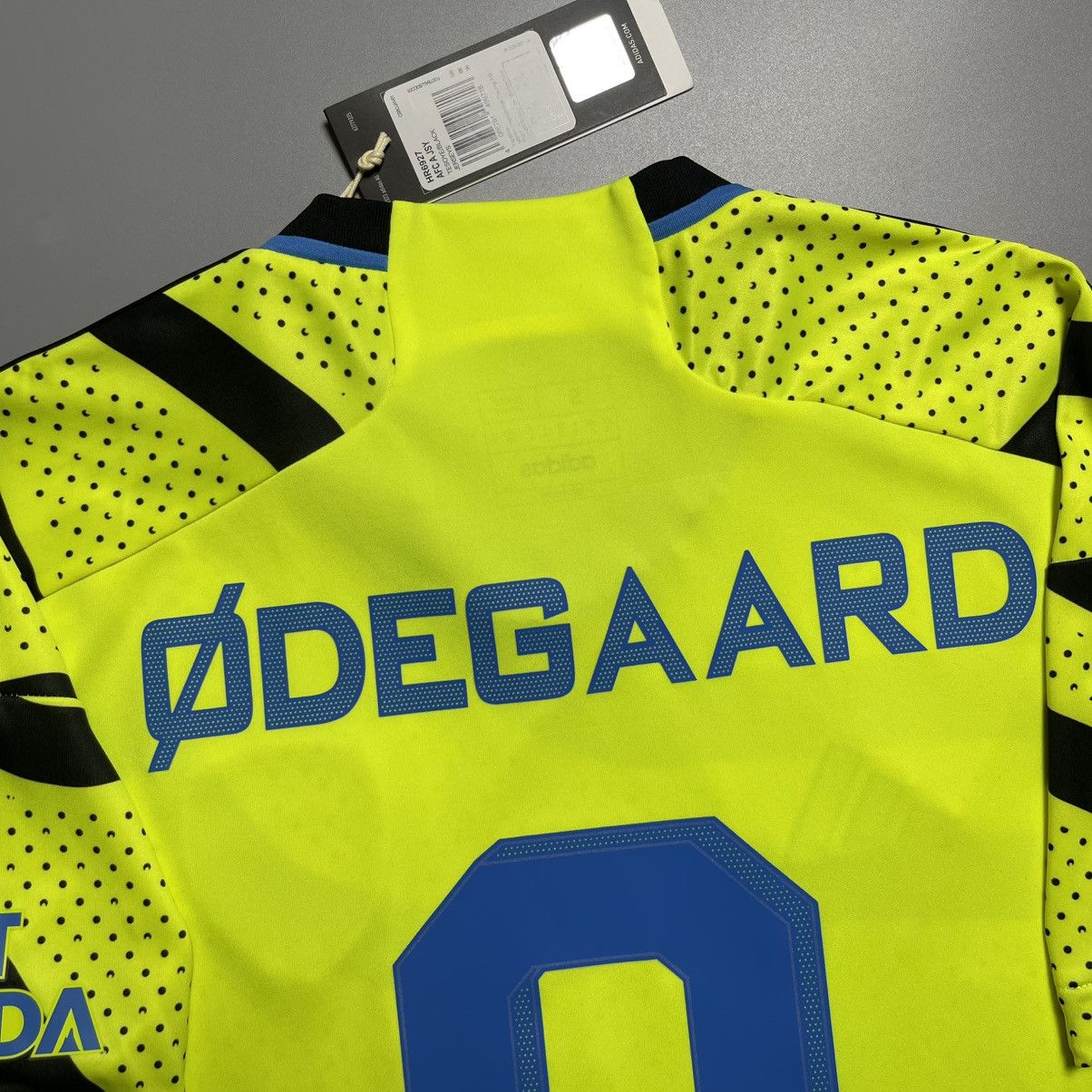 Adidas × Vintage NWT ARSENAL ADIDAS 2023/2024 SOCCER AWAY JERSEY #8 ODEGAARD Size US S / EU 44-46 / 1 - 12 Thumbnail