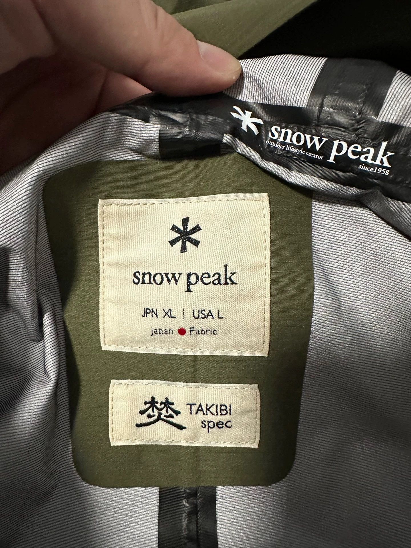 Snow Peak Snow Peak FR 3L Half-Zip Rain Pullover L/XL (US/JP) Size US L / EU 52-54 / 3 - 3 Thumbnail
