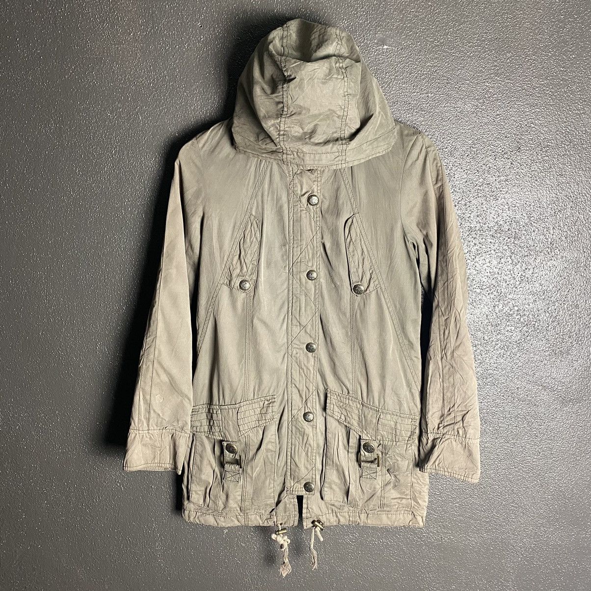 image of If Six Was Nine x Military Skybomber Tactical Parka Jacket 002-1976 in Dark Beige (Size Small)