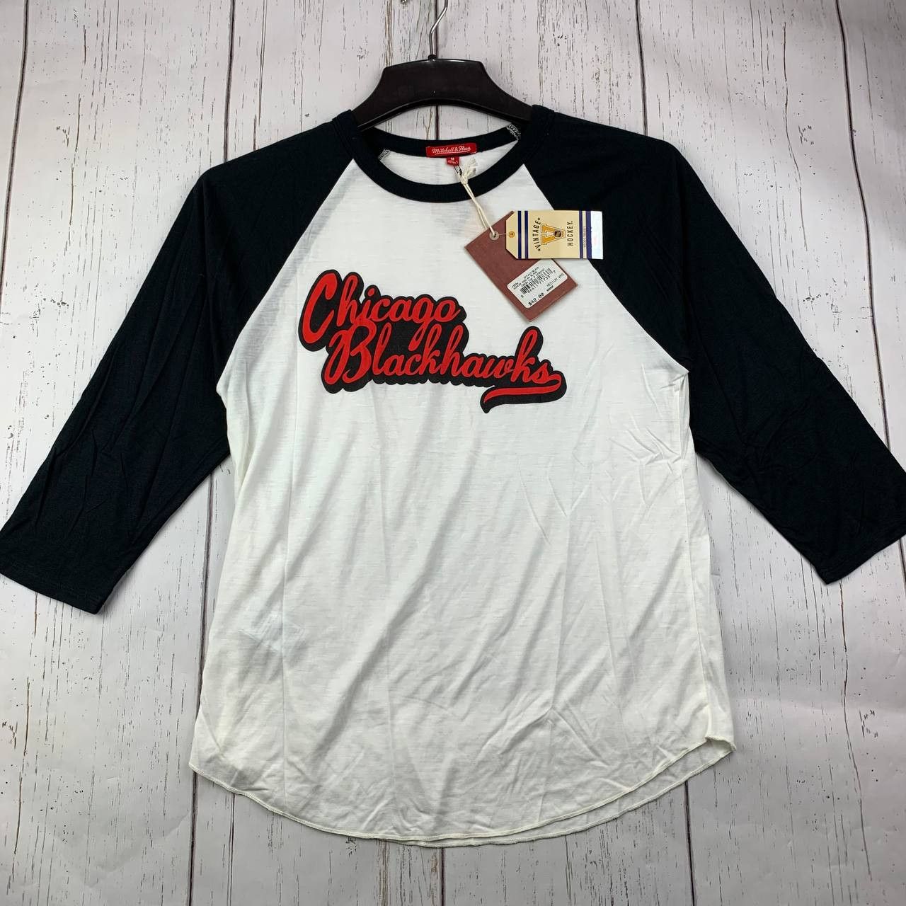 Mitchell & Ness Chicago Blackhawks NHL Medium Shirt White Women New Size M / US 6-8 / IT 42-44 - 1 Thumbnail