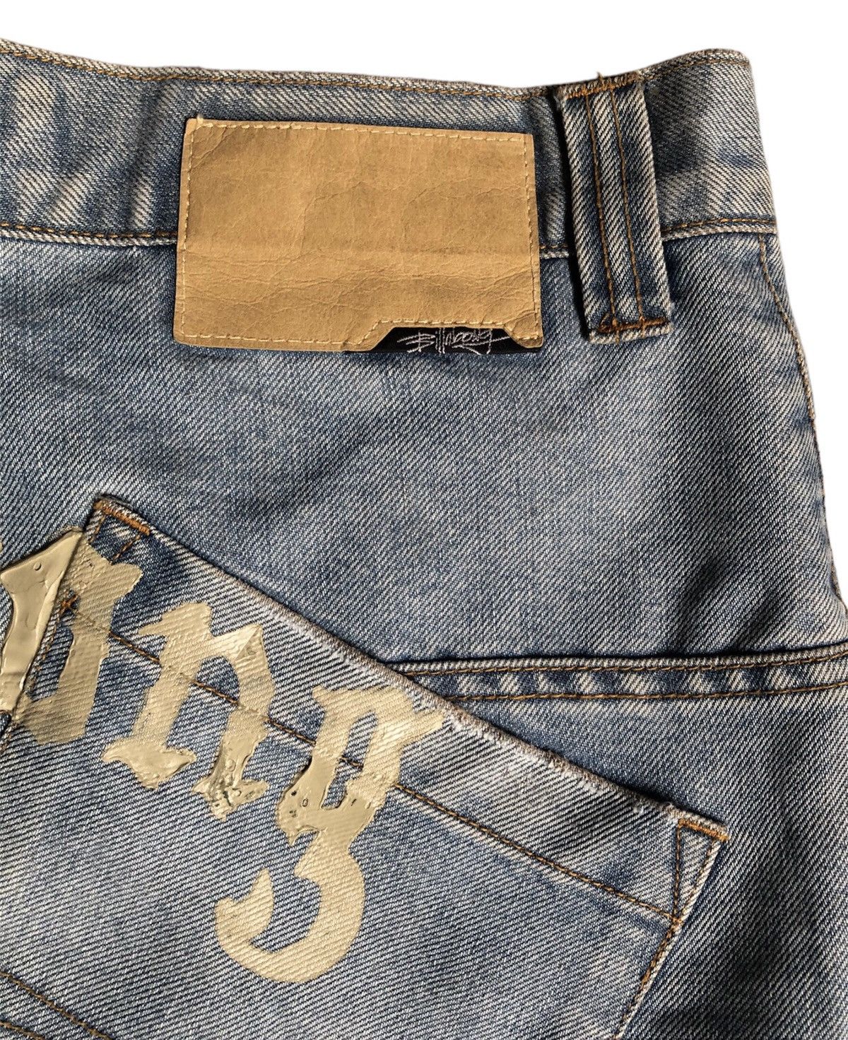 Billabong × Vintage Billabong spell out banana cut denim pants Size US 30 / EU 46 - 11 Thumbnail