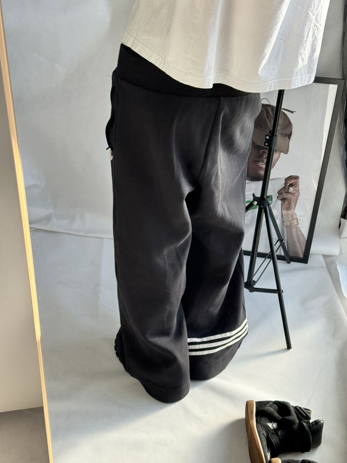 Adidas Adidas Balenciaga Style baggy Track Pants Hype Sweatpants Size US 32 / EU 48 - 12 Thumbnail