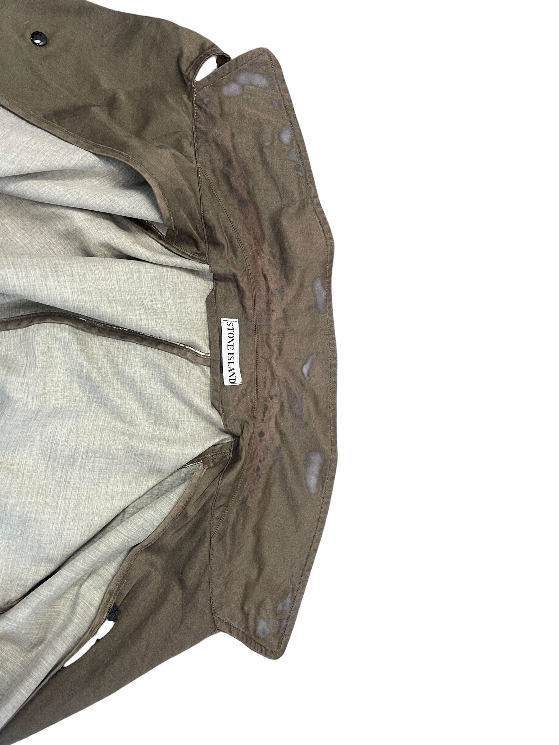 Stone Island Vintage Stone Island Raso Gommato Jacket – Made in Italy Size L / US 10 / IT 46 - 21 Thumbnail