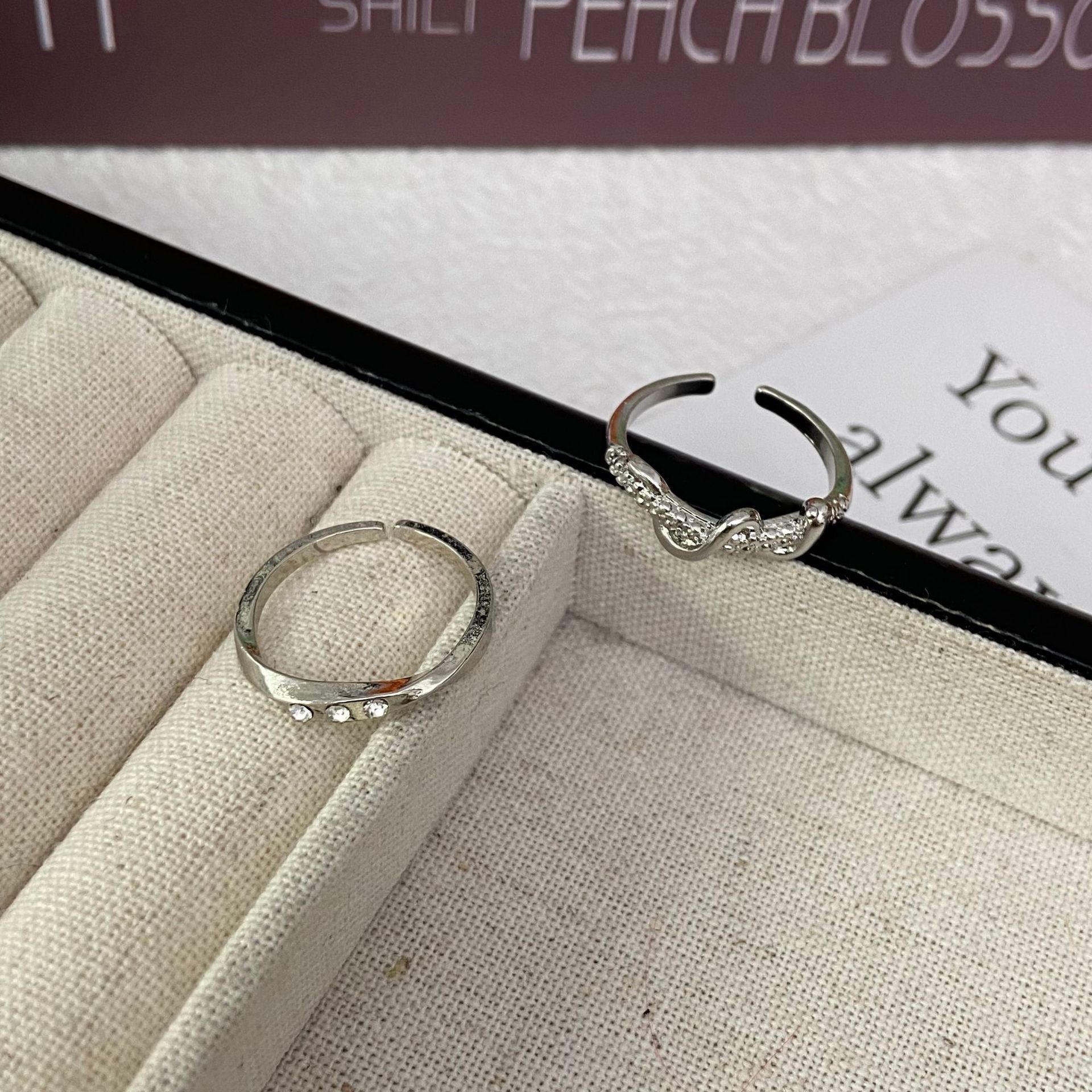 Jewelry Crazy Jewelry Rings Open Size Chrome Ring (Size 7-13) Size ONE SIZE - 4 Thumbnail