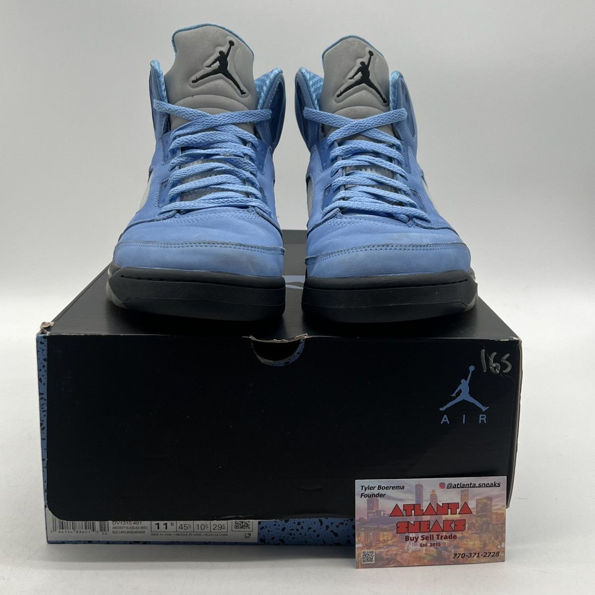 Jordan Brand Air Jordan 5 unc Size US 11.5 / EU 44-45 - 2 Thumbnail