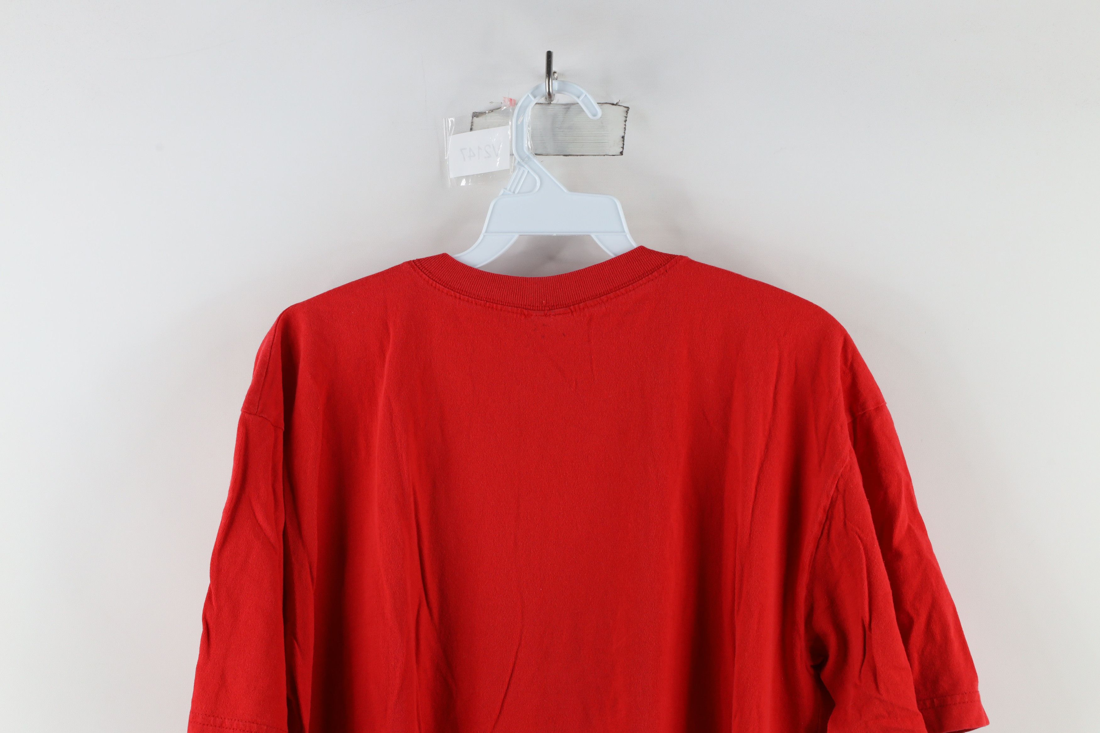 Vintage Vintage 90s Spell Out Jewish Hebrew Coca Cola T-Shirt Red Size US M / EU 48-50 / 2 - 13 Thumbnail