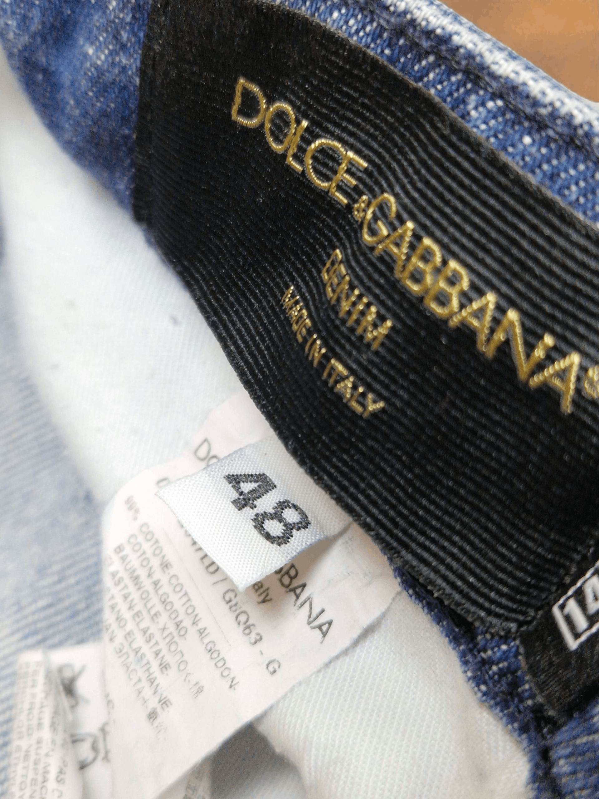 Dolce & Gabbana Dolce & Gabbana Slim Stretch Denim Archive Y2K Size US 32 / EU 48 - 7 Thumbnail