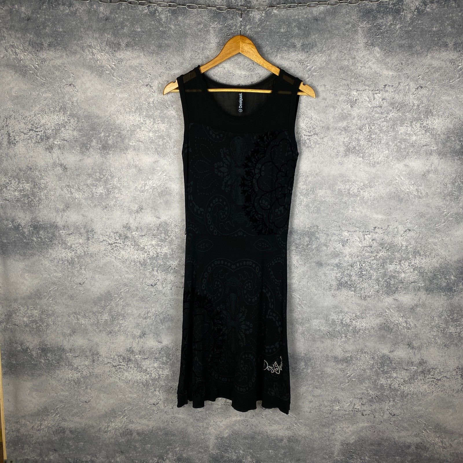 Desigual Desigual Dress Women's Size S Black Sleeveless ` Size S / US 4 / IT 40 - 1 Thumbnail