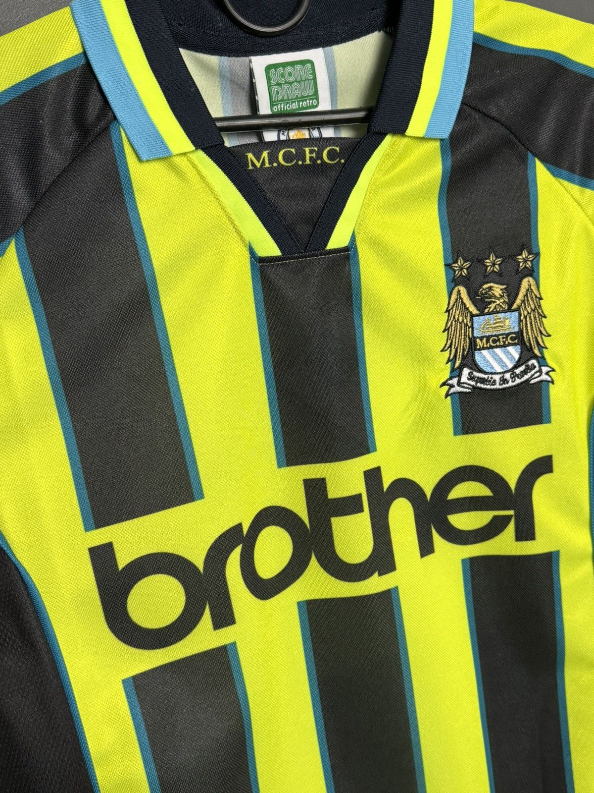 Other New Manchester City 98/99 Away Football Jersey Size US M / EU 48-50 / 2 - 3 Thumbnail