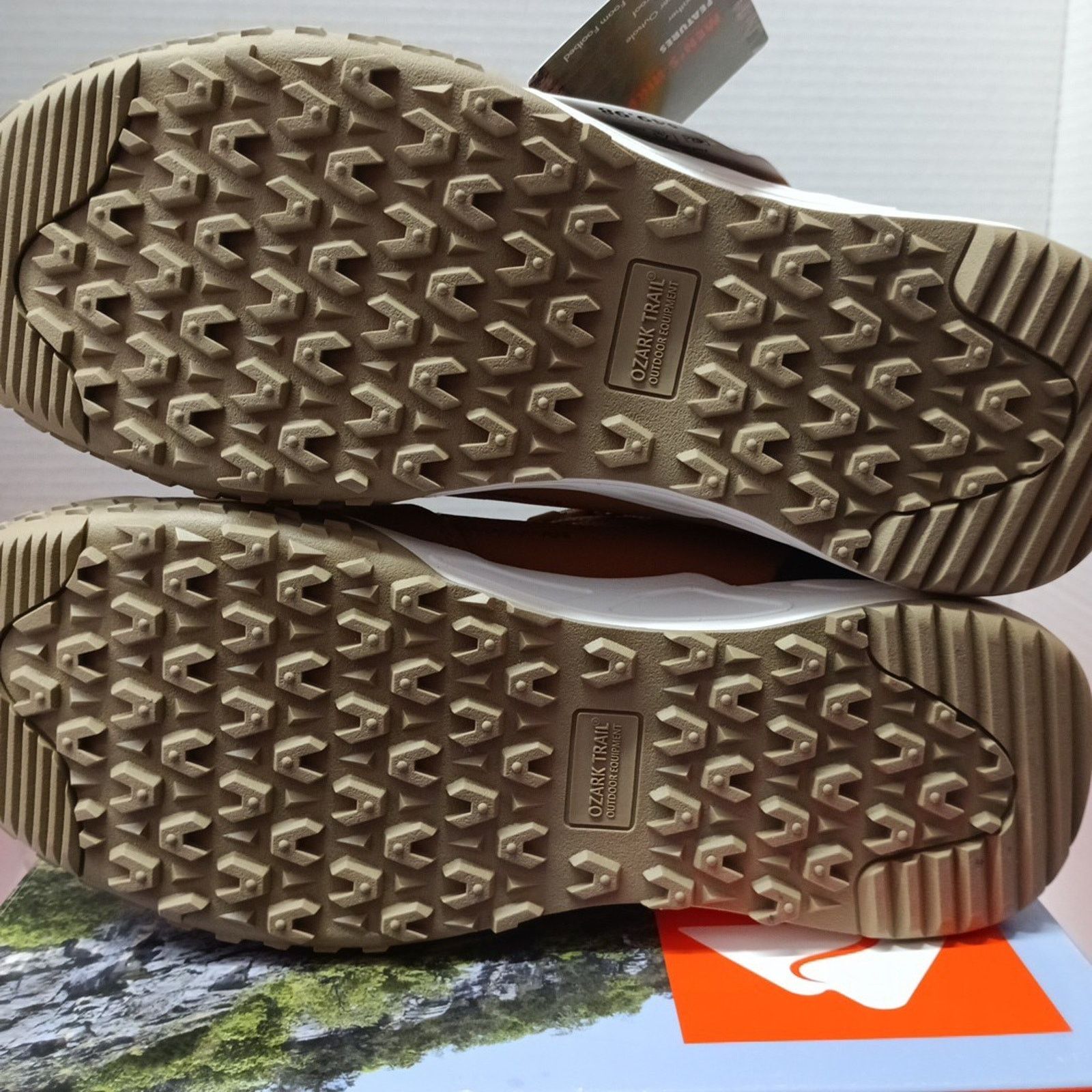 Other Mens Ozark Trail Waterproof Sport Hiking Boots Size 10 Wheat Size US 10 / EU 43 - 8 Thumbnail