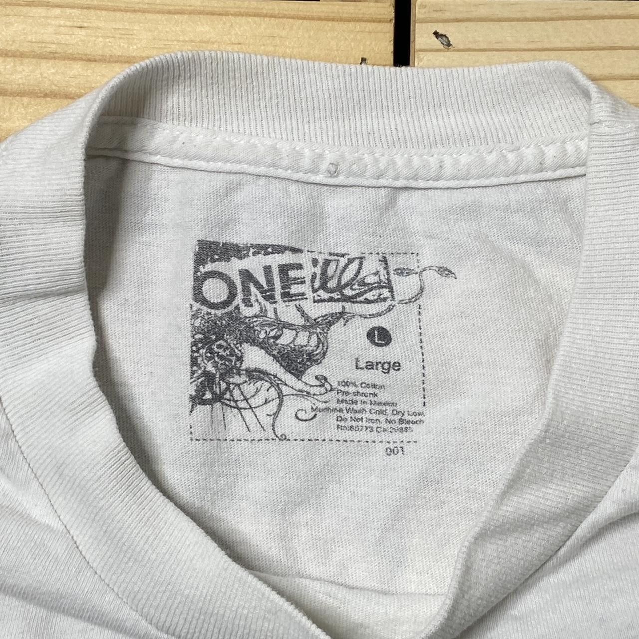 O'Neill O'Neill White Y2K Surf Tee Size Large Size US L / EU 52-54 / 3 - 4 Thumbnail