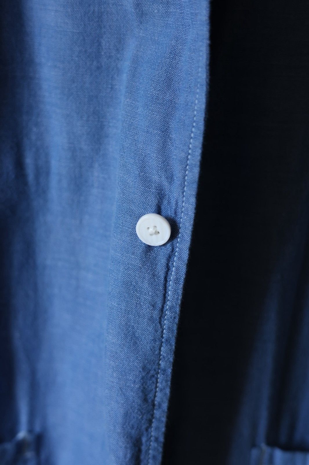 Comoli COMOLI Betachan Chambray Shirt Jacket 2 Size US M / EU 48-50 / 2 - 4 Thumbnail