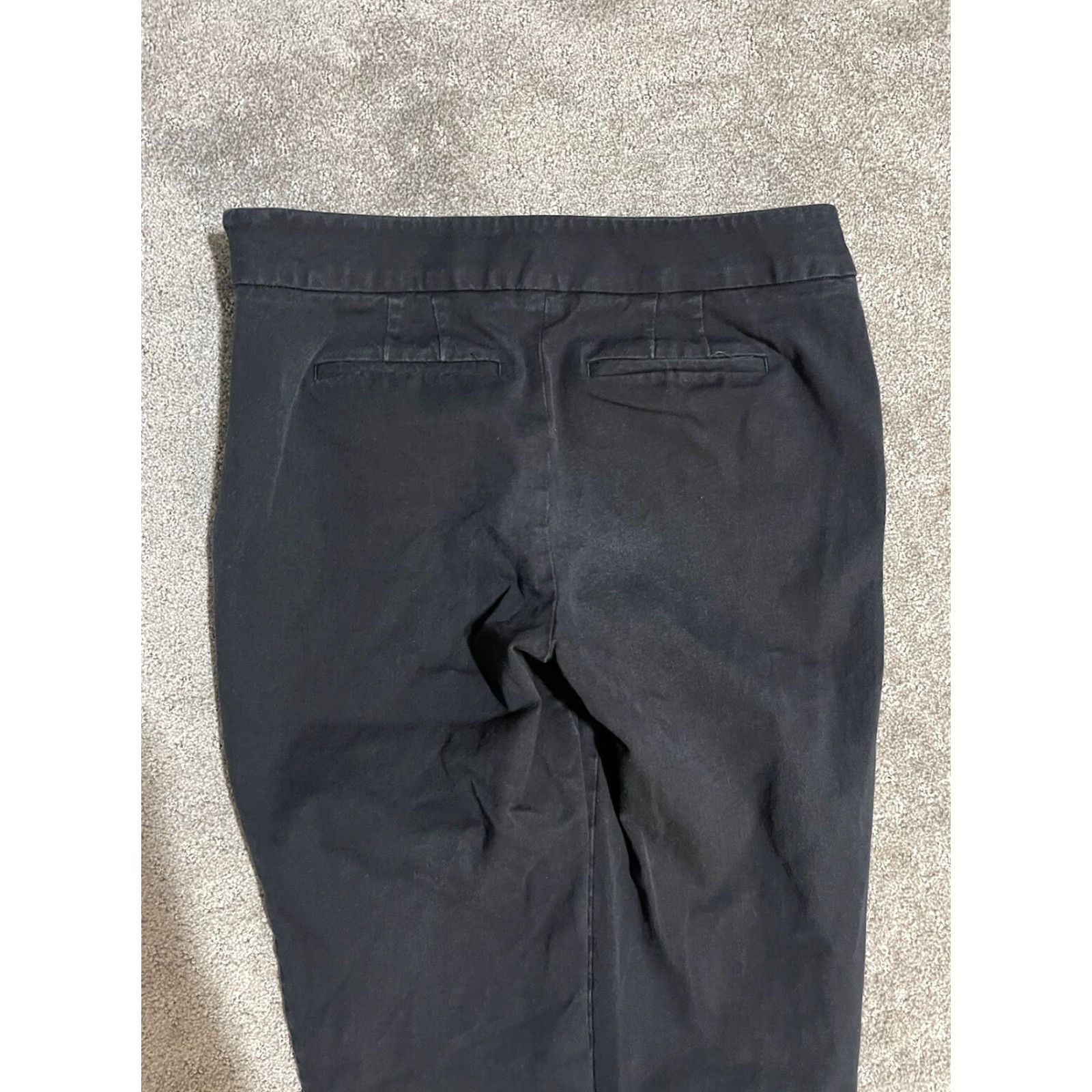 Talbots Talbots Pants Womens 6P Black Chatham Crop Pant High Rise Stretch Cropped Inseam 26 in Petite Regular Womens Size 28" / US 6 / IT 42 - 4 Thumbnail