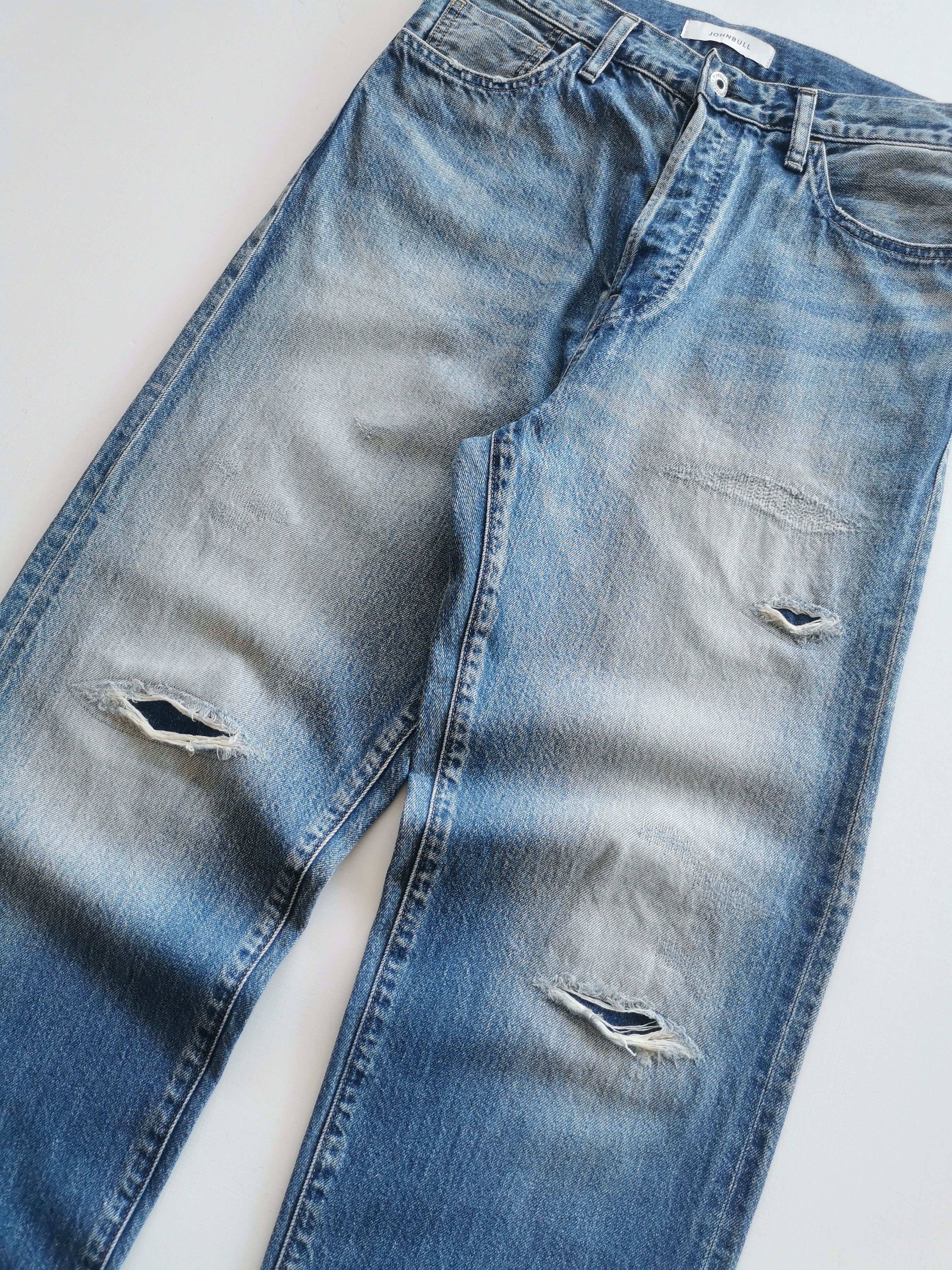 Johnbull Johnbull Selvedge Boro Jeans 30x27 Size US 30 / EU 46 - 3 Thumbnail