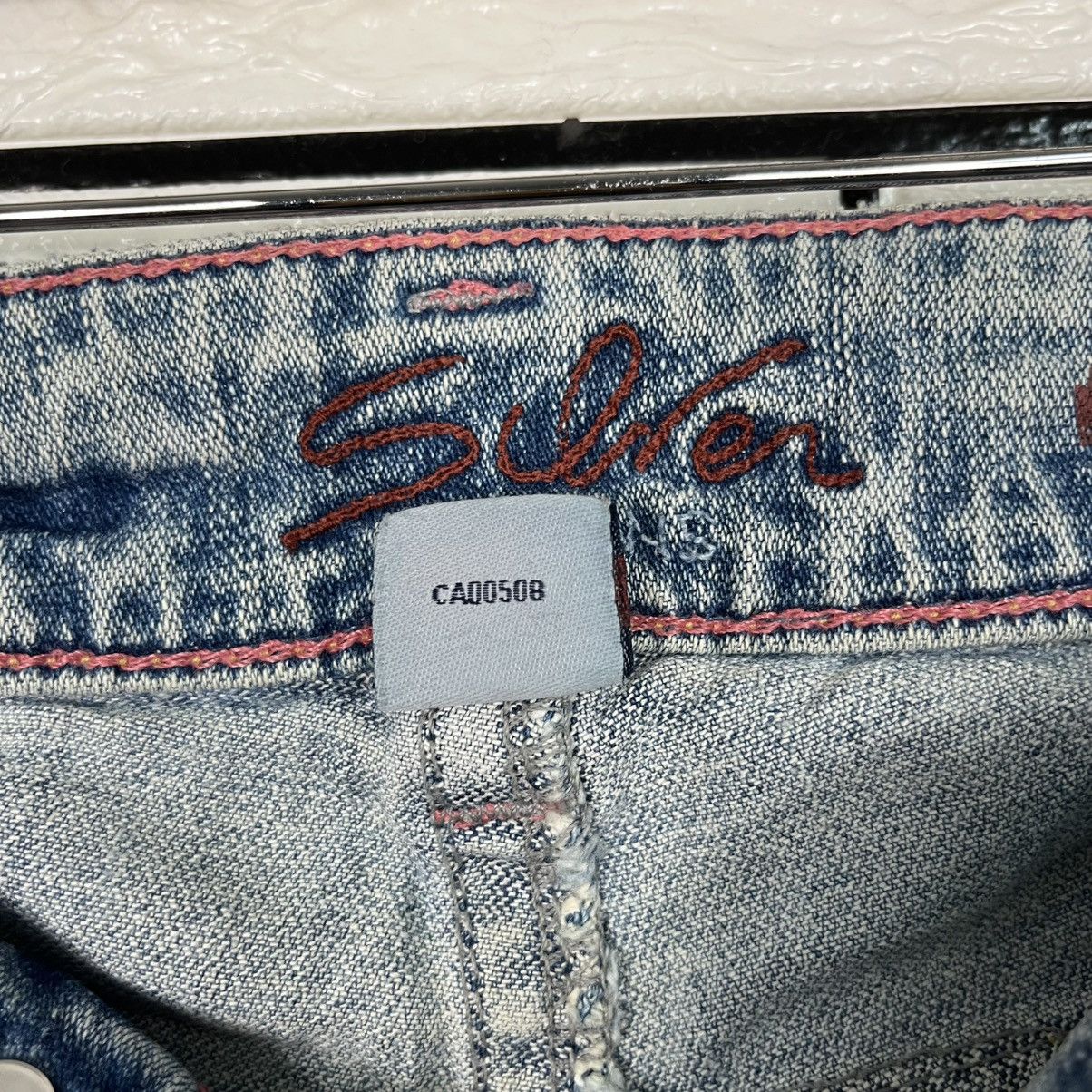 Silver Jeans Co. Vintage Silver Jeans Workwear Denim Size 26" / US 2 / IT 38 - 20 Thumbnail
