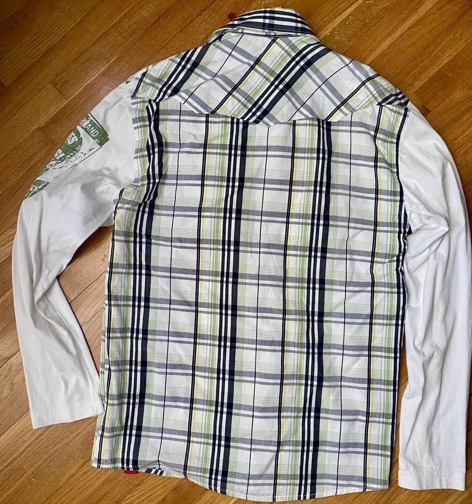 s.Oliver s.Oliver checkered y2k shirt Size US M / EU 48-50 / 2 - 2 Thumbnail