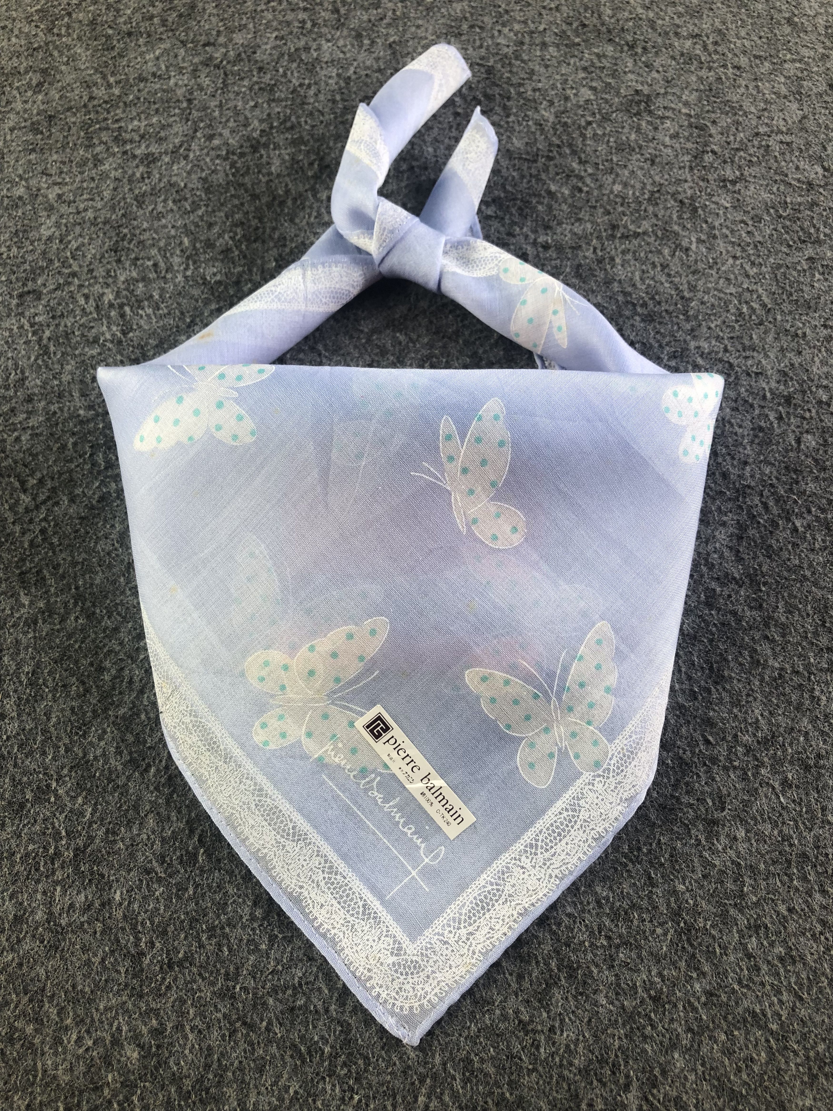 Pierre Balmain Pierre Balmain Handkerchief / Bandana / Neckerchief C485 Size ONE SIZE - 1 Thumbnail
