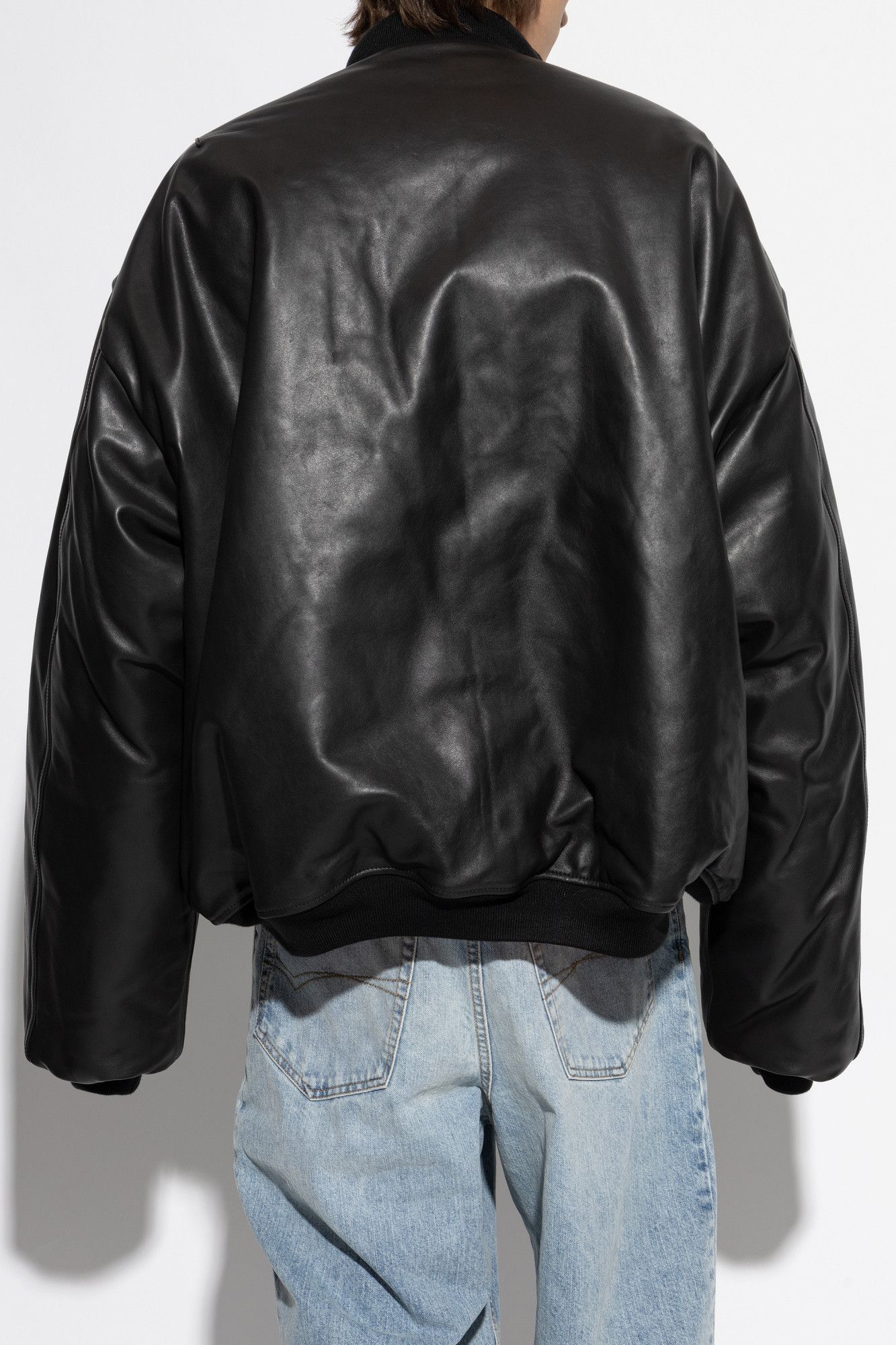 Vetements Vetements Leather MA-1 Bomber Size US S / EU 44-46 / 1 - 4 Thumbnail