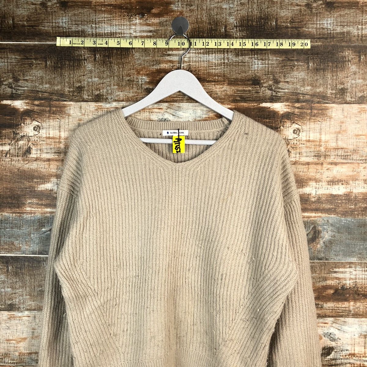 Global Work × Homespun Knitwear Global Work japan vintage Brown Knitwear #A1652 Size M / US 6-8 / IT 42-44 - 2 Thumbnail