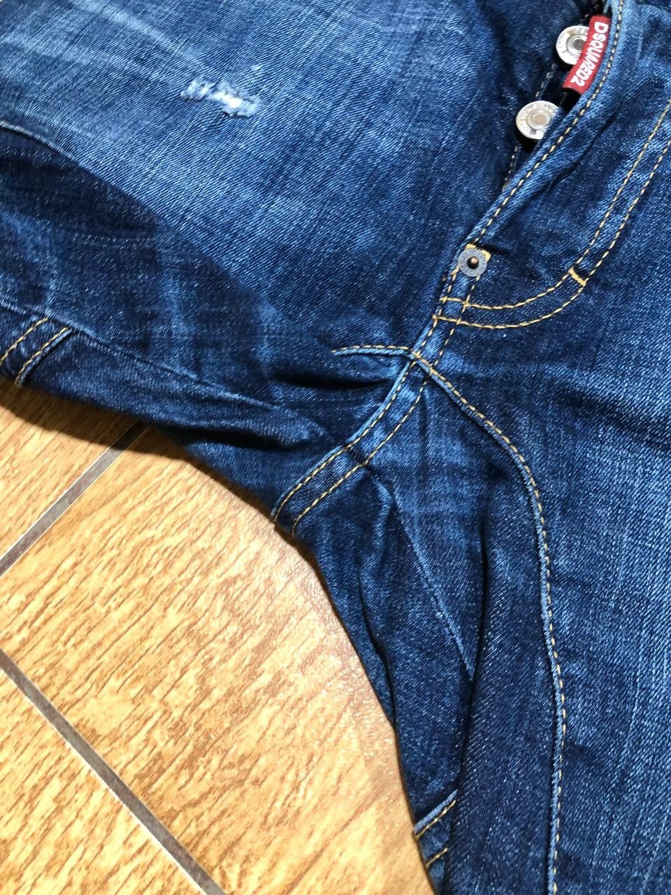 Dsquared2 DSQUARED2 Jeans Mens Button Fly Stretch Denim Grunge Italy Size US 32 / EU 48 - 14 Thumbnail