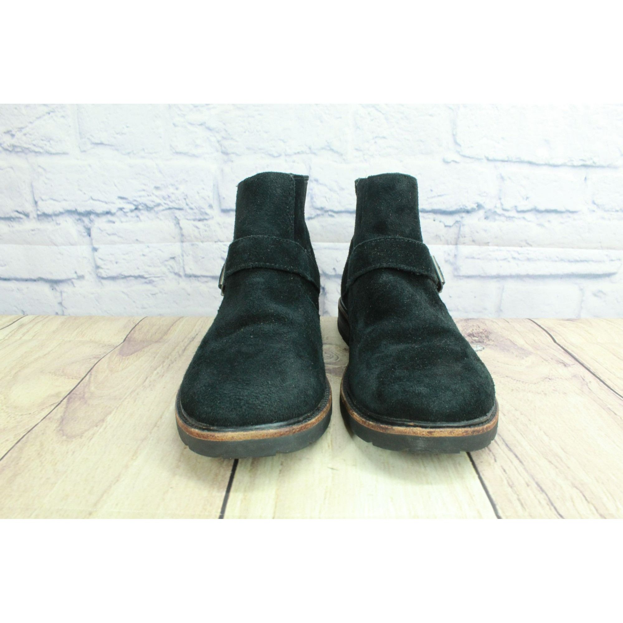 L.L. Bean LL Bean Women's Slip On Buckled Chelsea Ankle Booties Size US 9.5 / IT 39.5 - 4 Thumbnail