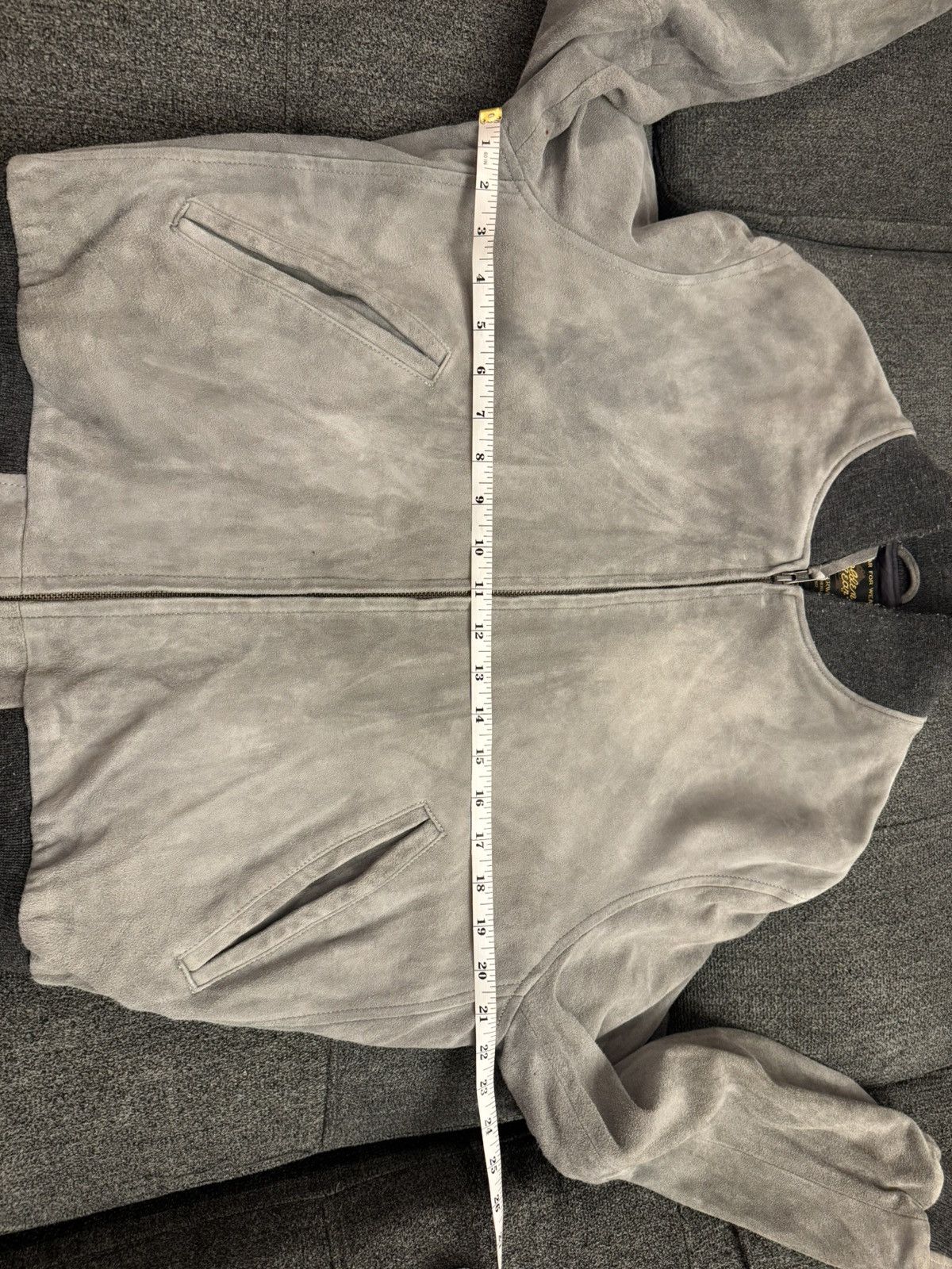 Golden Bear Goat suede bomber by golden bear in grey Size US M / EU 48-50 / 2 - 9 Thumbnail