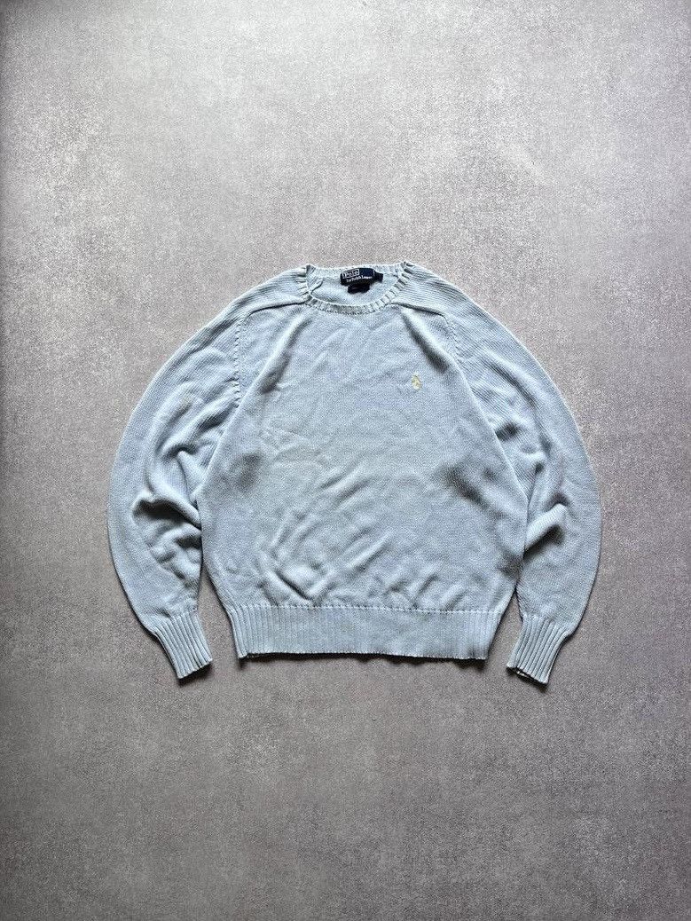 Polo Ralph Lauren × Vintage Vintage Polo Ralph Lauren Knit Archival Sweater Y2K L Size US L / EU 52-54 / 3 - 2 Thumbnail