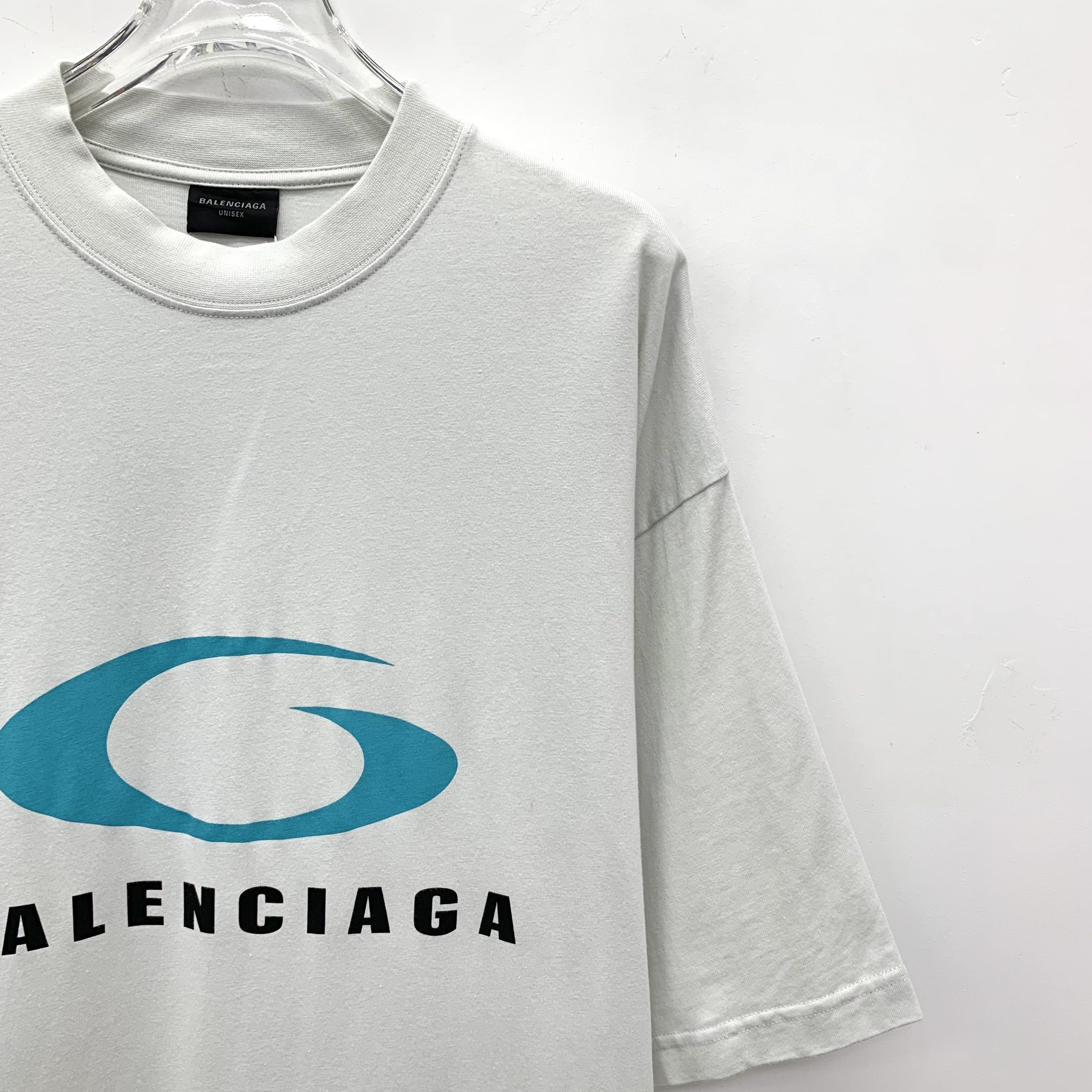 Balenciaga Balenciaga Logo T-Shirt White (M) Size US M / EU 48-50 / 2 - 3 Thumbnail