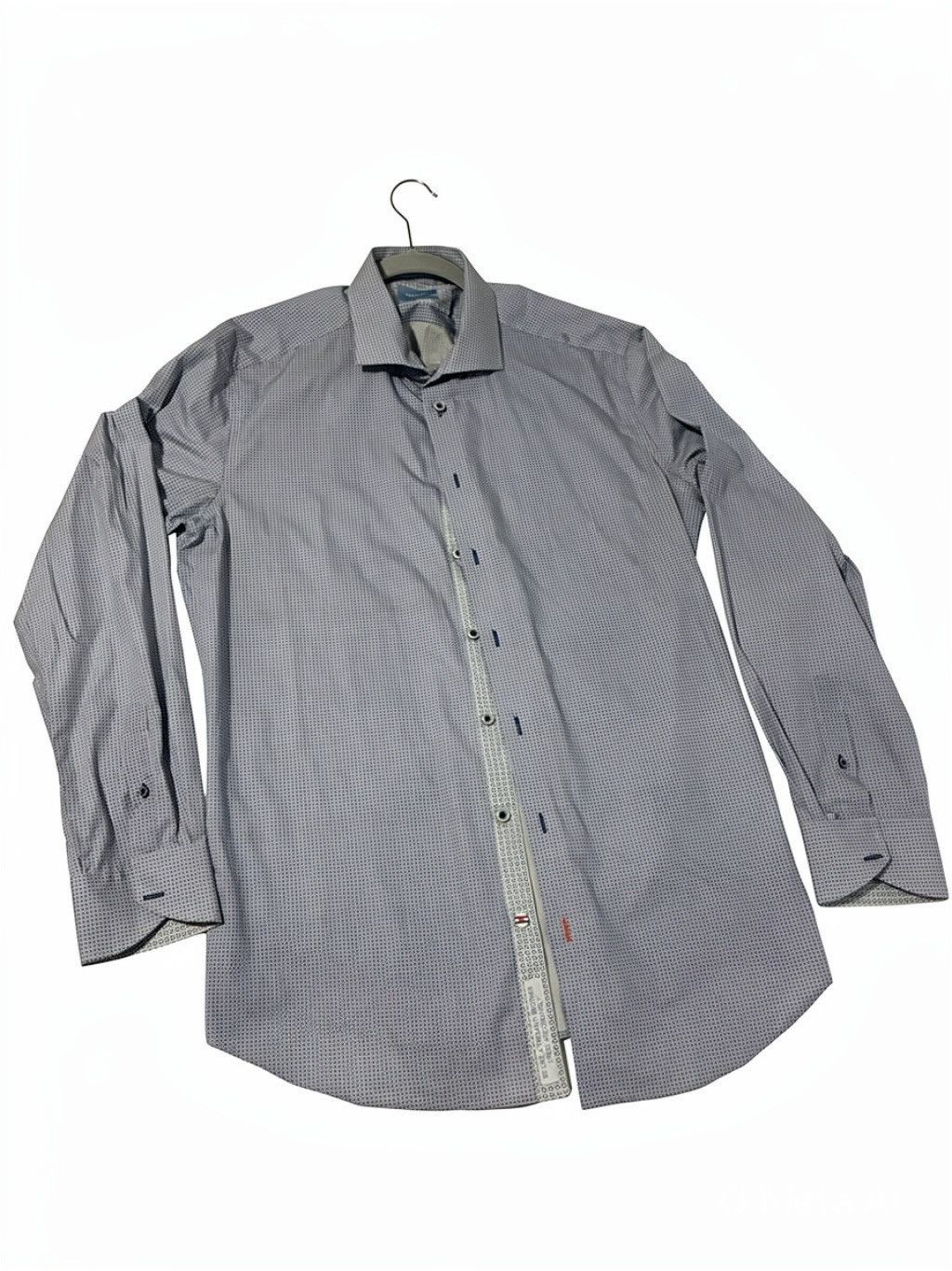 Other Tresanti Celeste blue slim fit shirt Size 18/46 Size US XXL / EU 58 / 5 - 1 Thumbnail