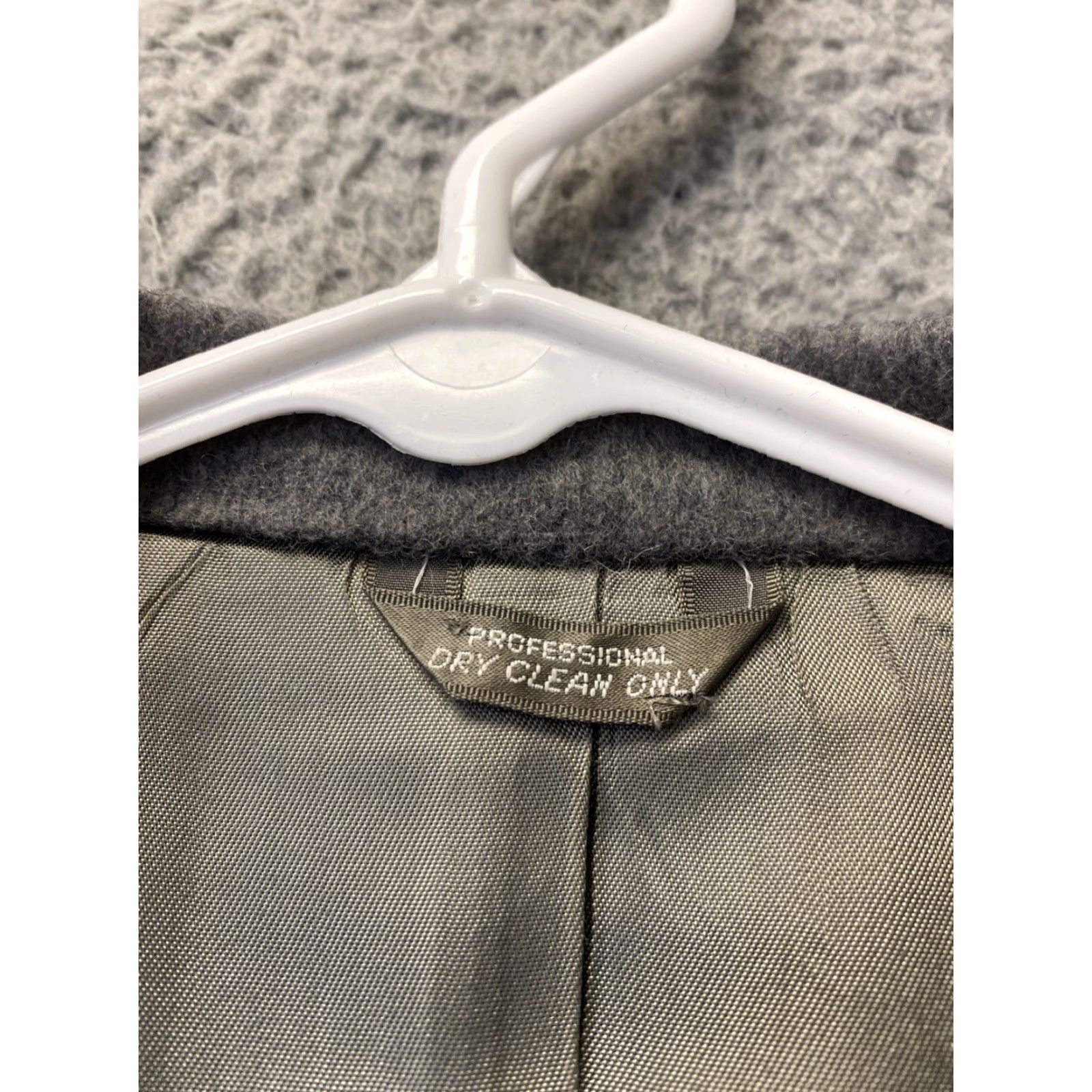 Vintage VINTAGE Harris Tweed Sheplers Western Blazer Jacket Sz 40R Gray 70s Mens Size 40R - 3 Thumbnail