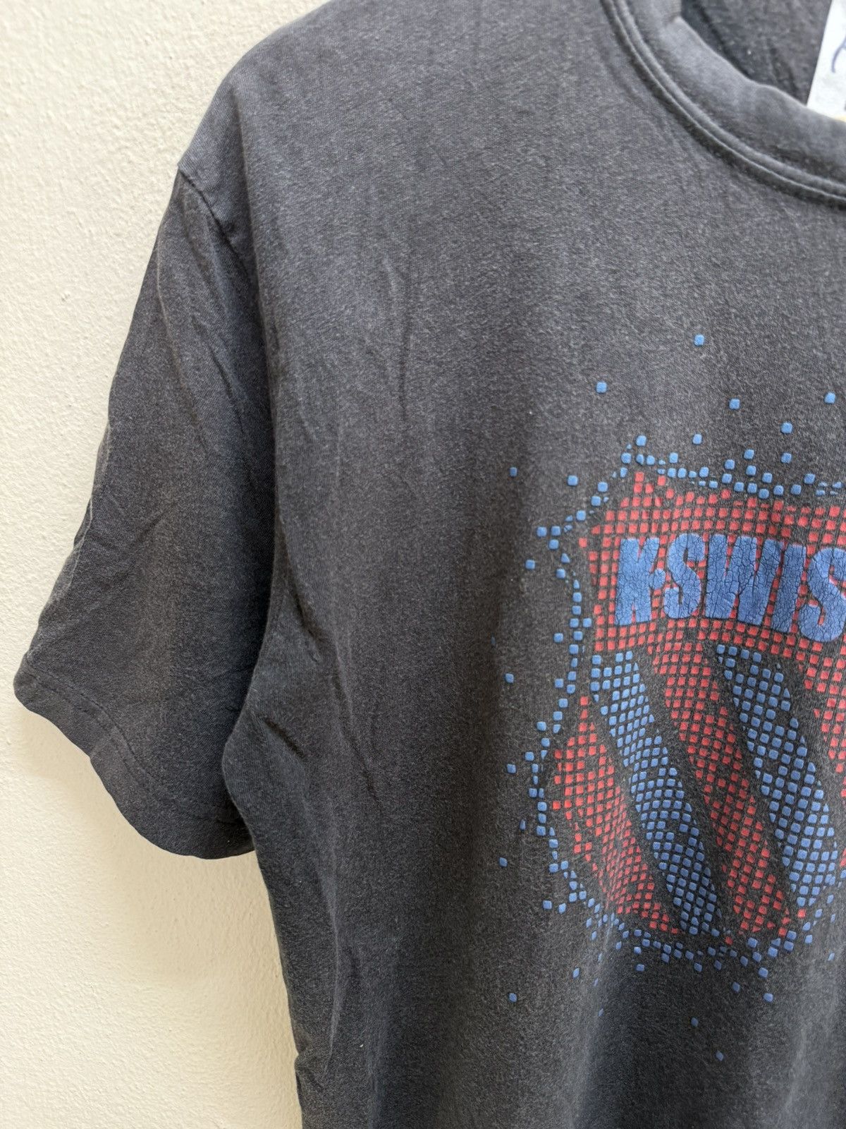 K-Swiss Sun Faded🔥Vintage K-Swiss Biglogo Tshirt Size US S / EU 44-46 / 1 - 7 Thumbnail