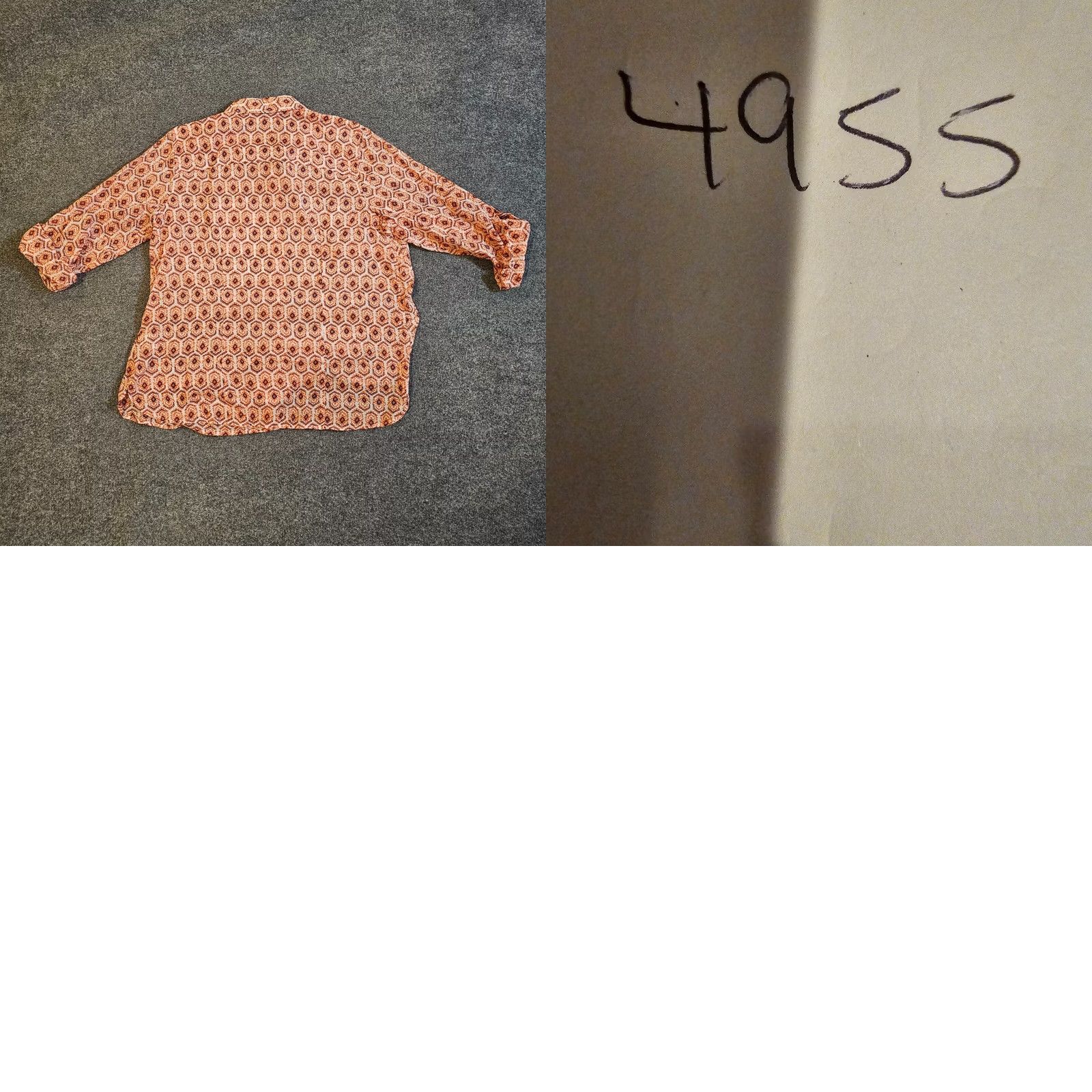 Talbots Talbots Shirt Women 14W Orange Button Long Sleeve Lightweight Casual Career Size XL / US 12-14 / IT 48-50 - 8 Thumbnail