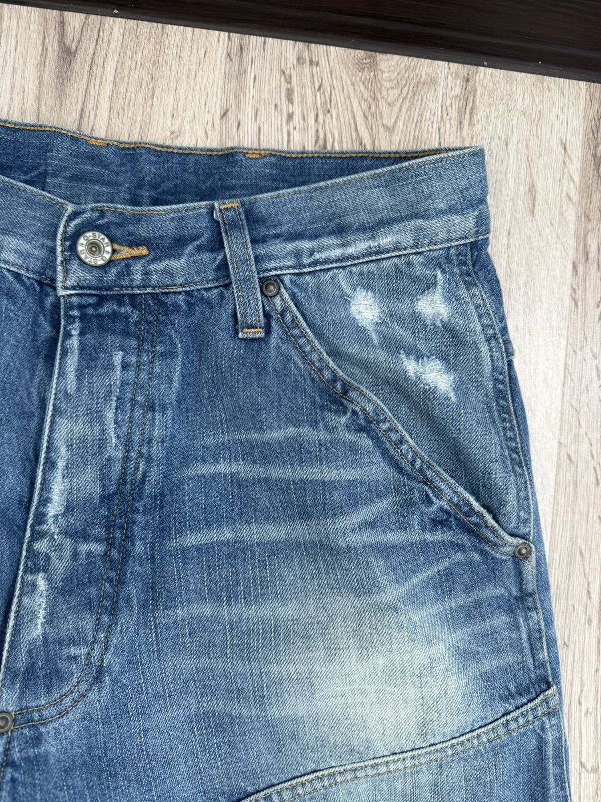 G-Star G-Star Raw 5620 3D Loose Distressed Jeans Size W32 Size US 32 / EU 48 - 8 Thumbnail