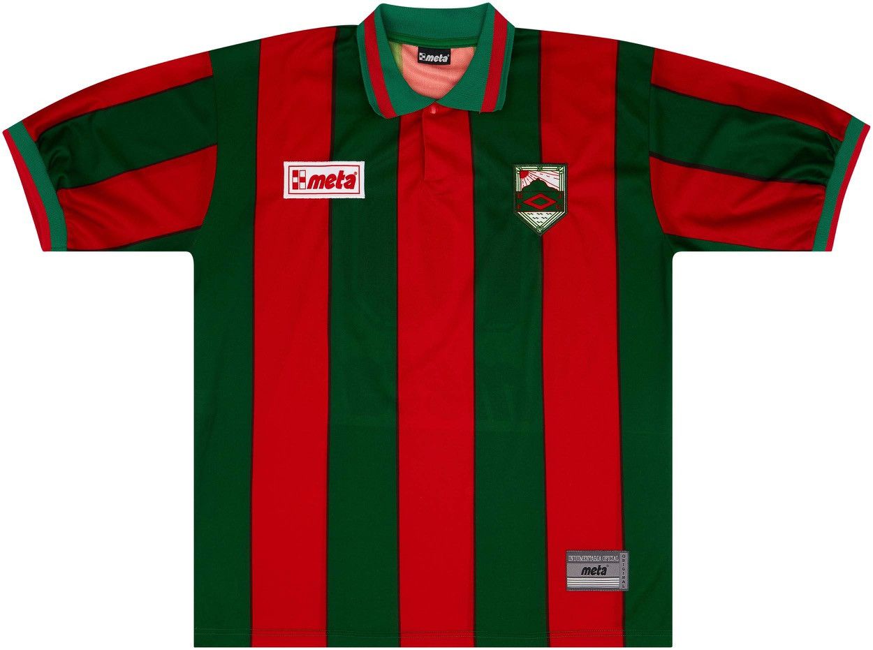Vintage RARE Vintage 2000 Rampala Junior FC 🇺🇾 Meta #10 Home Jersey Size US L / EU 52-54 / 3 - 1 Thumbnail