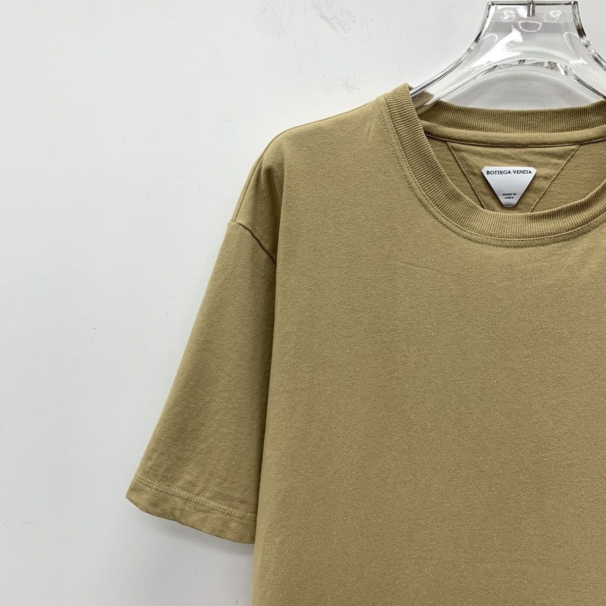 Bottega Veneta Bottega Veneta Brown Crew Neck Short Sleeve T-shirt K26WX Size US M / EU 48-50 / 2 - 3 Thumbnail