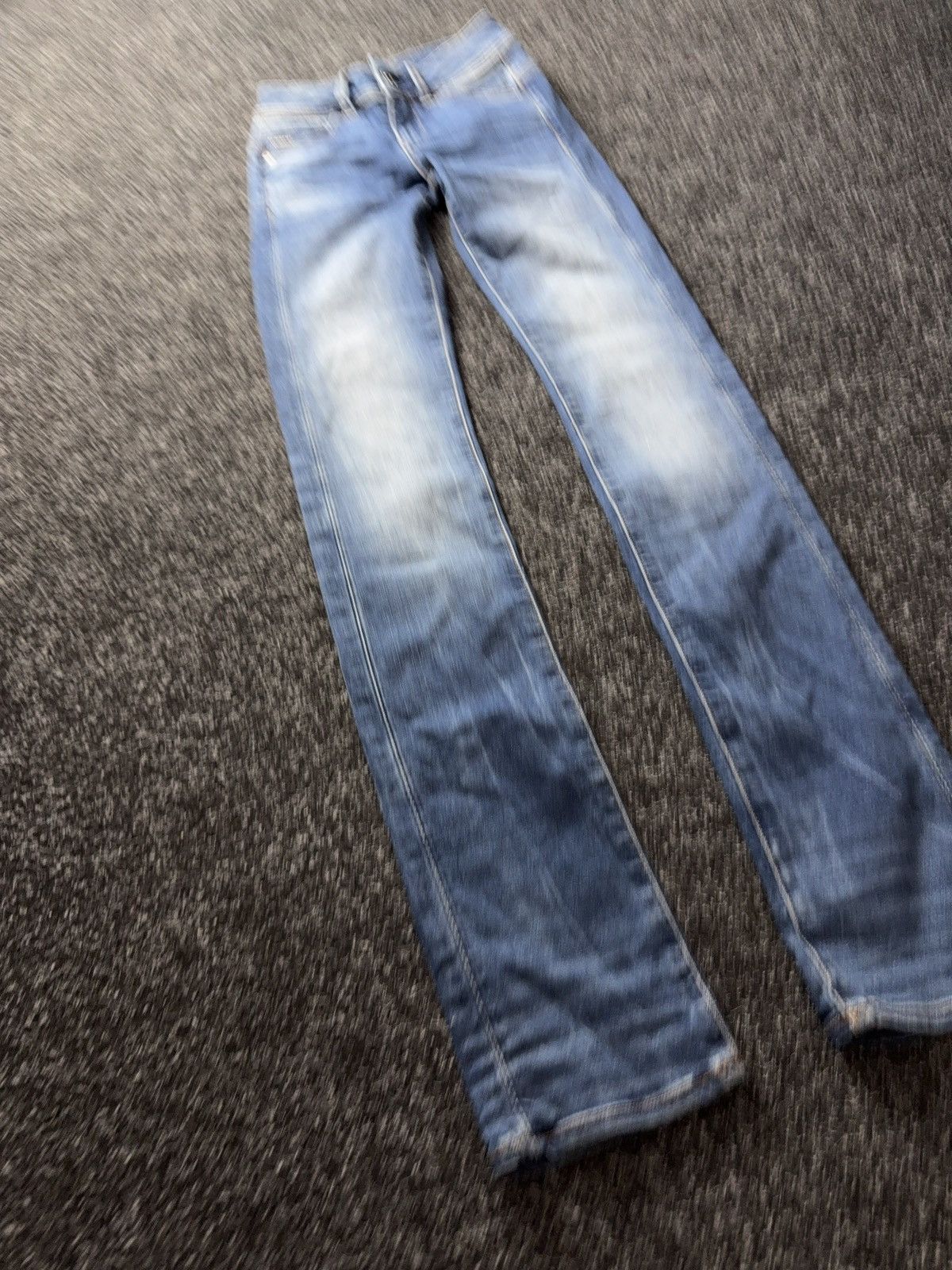 G-Star NWT 00s G-Star RAW Midge Mid Straight Jeans Blue W23 Y2K Size 23" - 2 Thumbnail