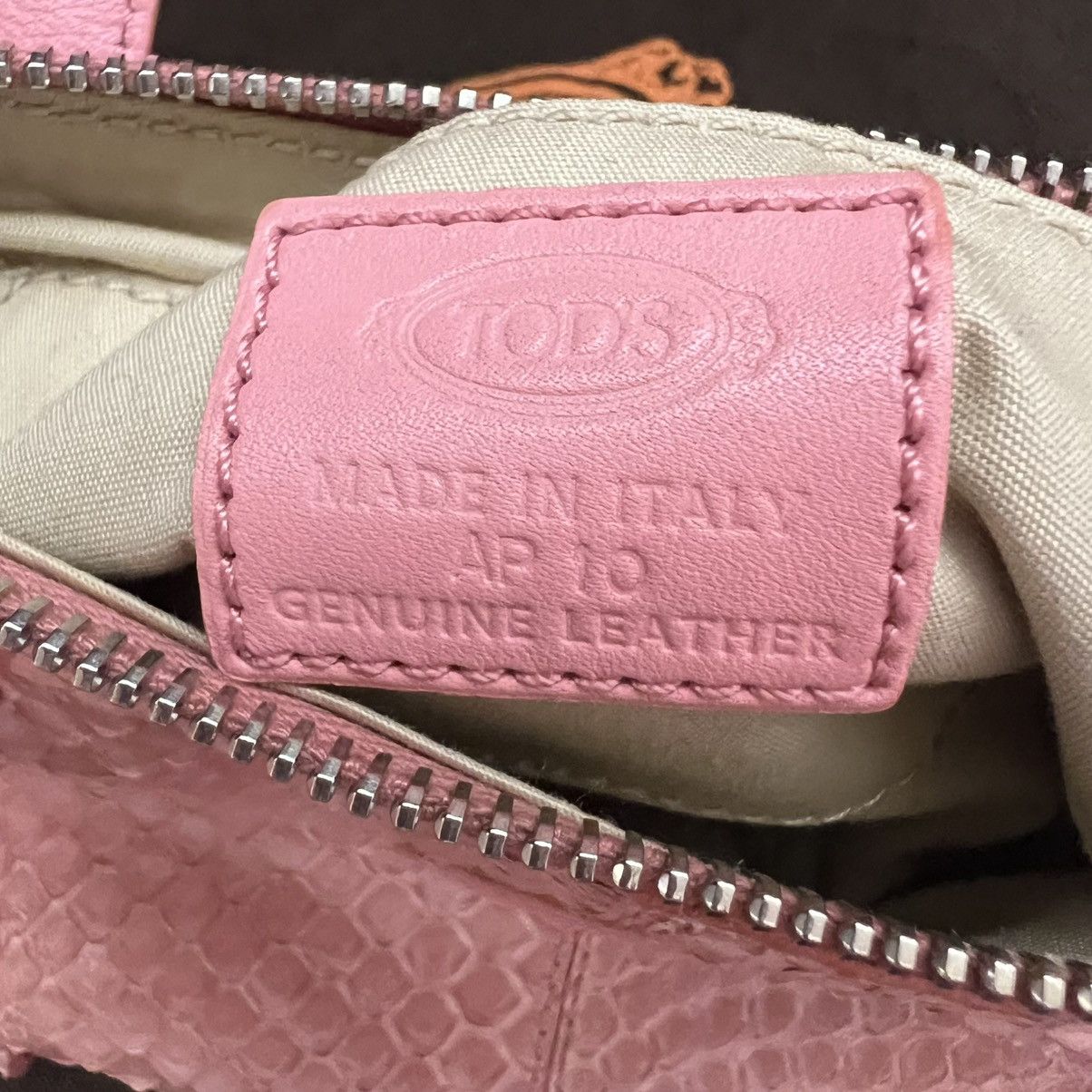 Tod's Tod’s Pink Mini Leather Bag Made in Italy w/ Dust Bag Size ONE SIZE - 9 Thumbnail