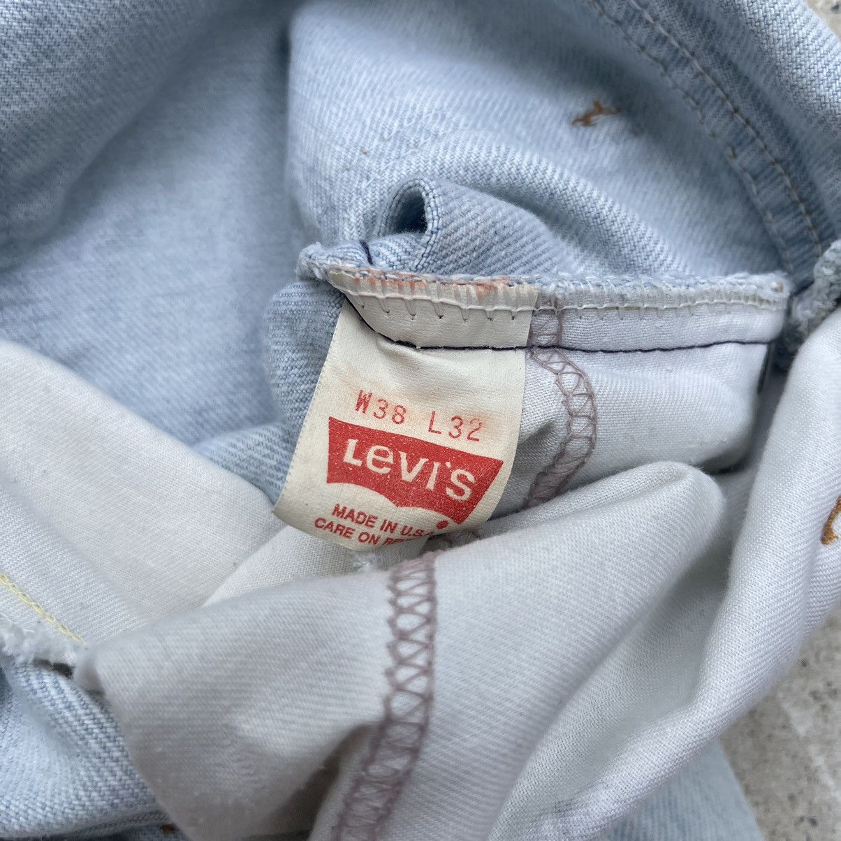 Levi's Vintage Clothing Vintage Thrashed 80s Levi’s Orange Tab 40509 Jeans Size US 38 / EU 54 - 4 Thumbnail
