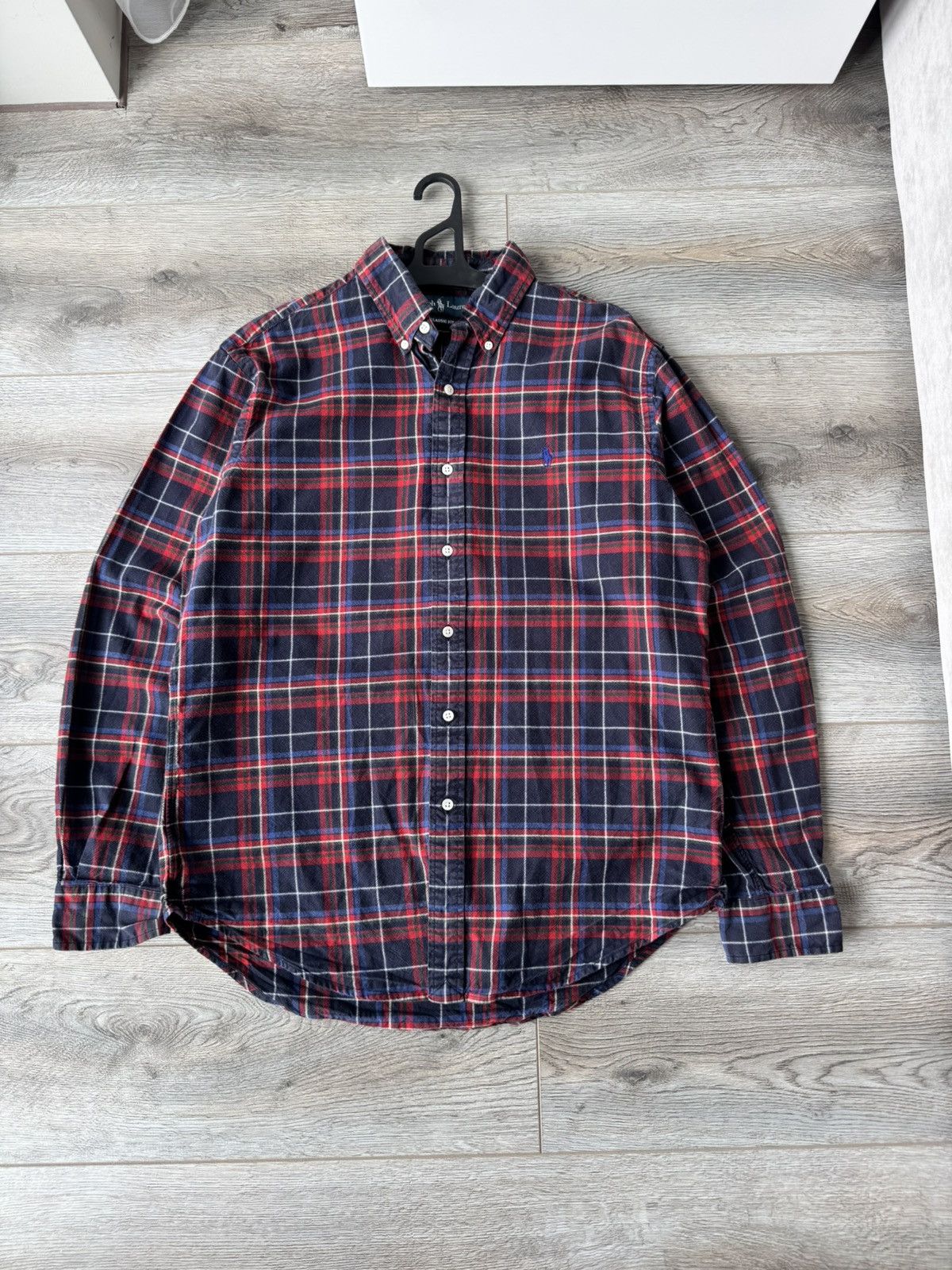 Polo Ralph Lauren Polo Ralph Lauren Plaid Men's Long Sleeve Shirt Size US M / EU 48-50 / 2 - 1 Thumbnail