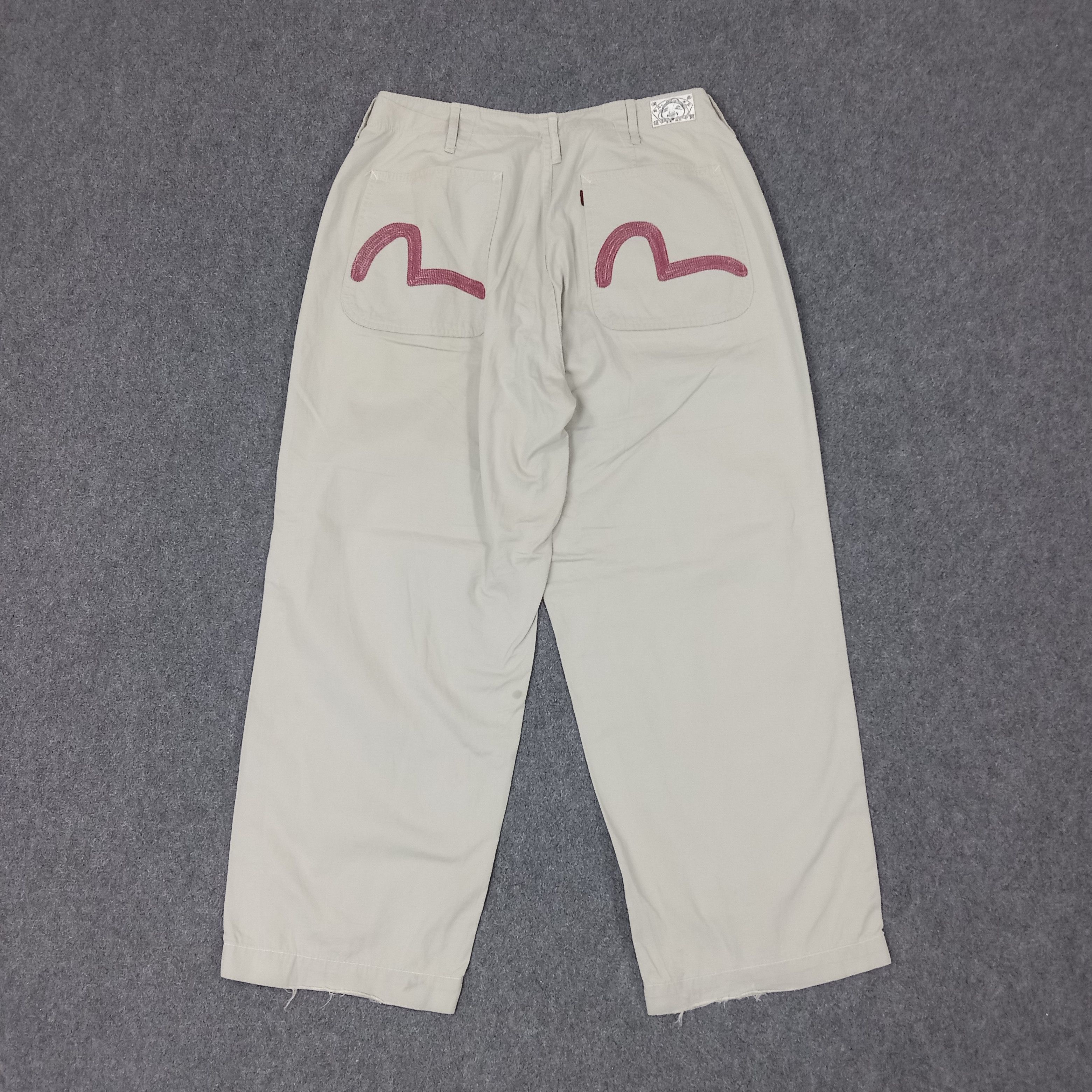 Evisu × Japanese Brand × Vintage Evisu Japanese Brand Daicock Custom Casual Pants C217N2 Size US 30 / EU 46 - 4 Thumbnail