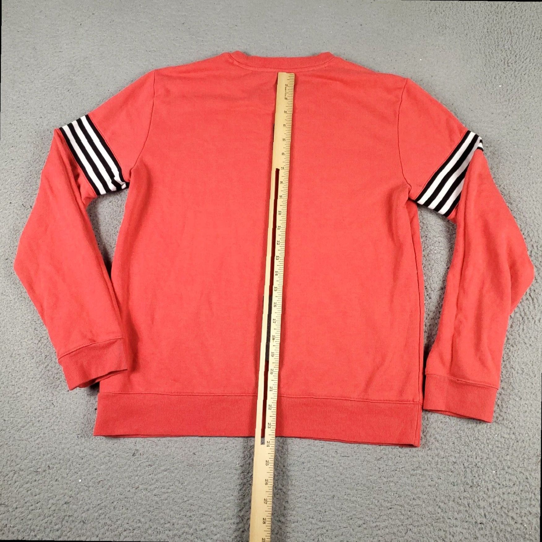 Adidas Adidas Pink Pullover Sweater Womens Small Crew Neck Long Sleeve Cotton Blend Size S / US 4 / IT 40 - 5 Thumbnail