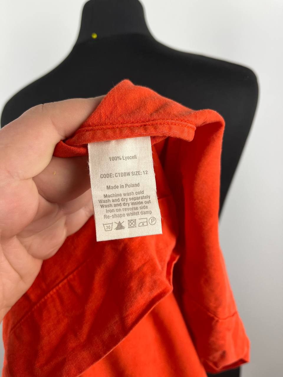 Other TOAST Orange 100% Lyocell Tie Waist Dress Size UK 12 Medium Size M / US 6-8 / IT 42-44 - 14 Thumbnail