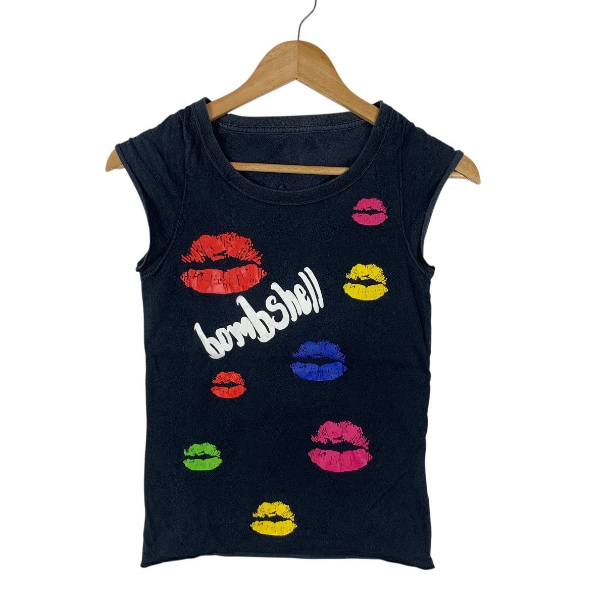 Vintage AN BOMBSHELL LIPS Port Art Print Warhol Size XXS / US 00 / IT 34 - 3 Thumbnail