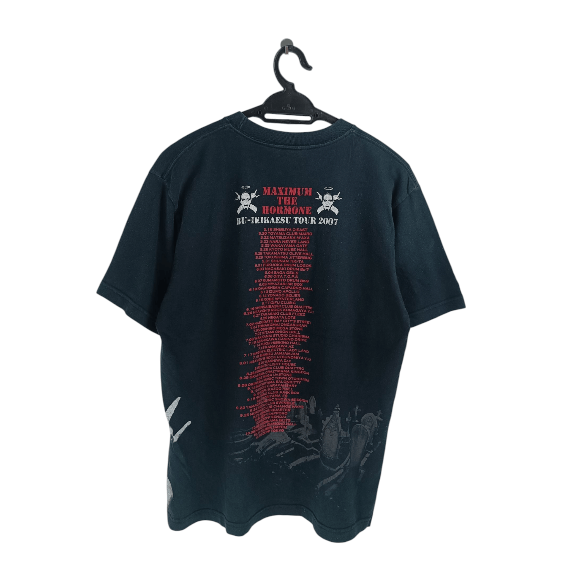 Band Tees VINTAGE 2007 MAXIMUM THE HORMONE TOUR TS sim 10feet coldrain Size US M / EU 48-50 / 2 - 2 Thumbnail