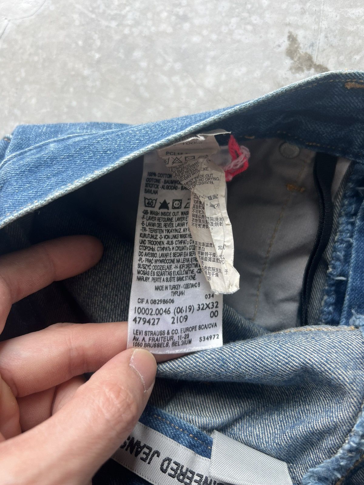 Levi's Levis Engineered Jeans Buckleback Tag W32 Actual 33x26 Size US 32 / EU 48 - 8 Thumbnail